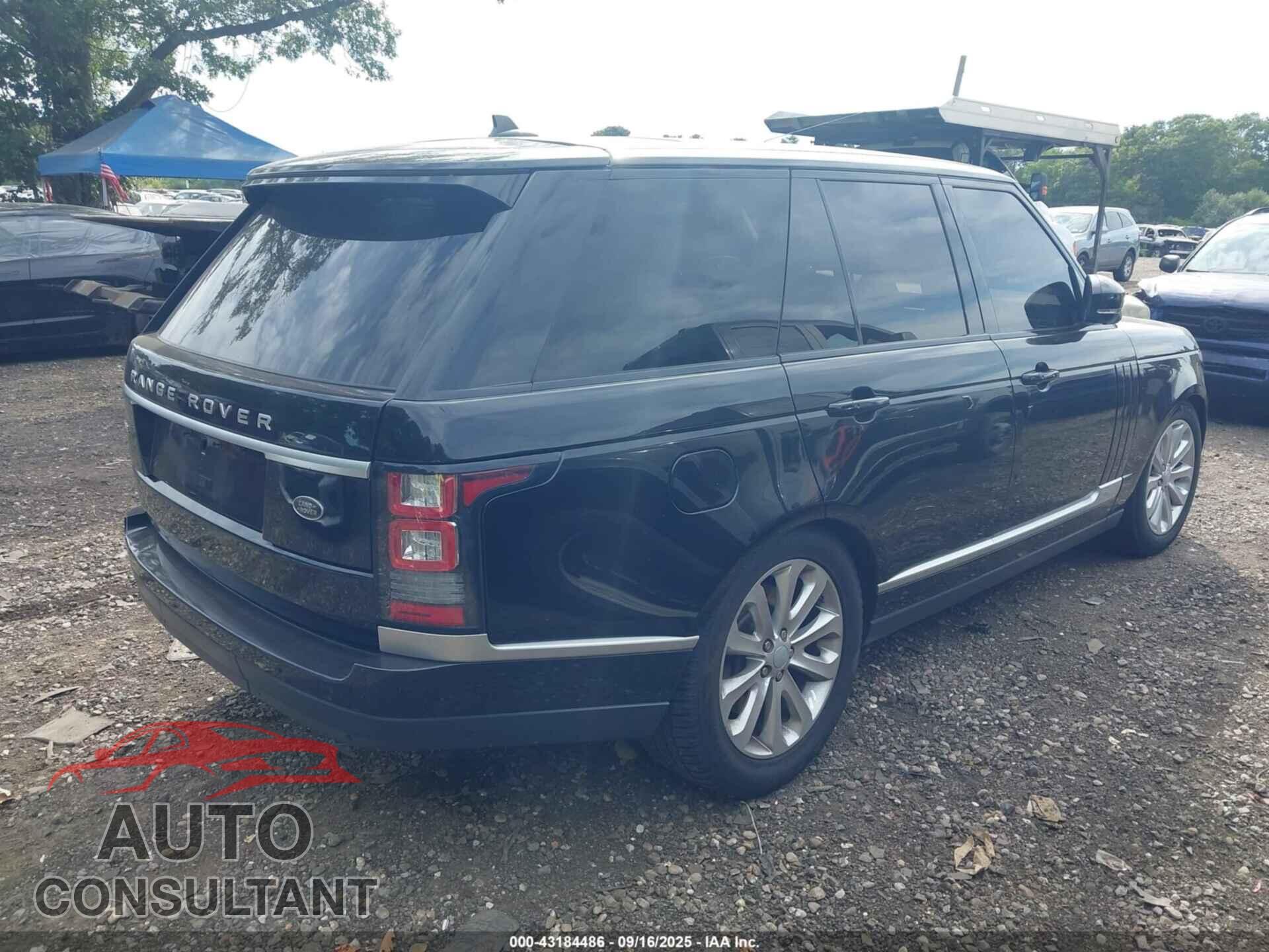 LAND ROVER RANGE ROVER 2016 - SALGS2PF2GA312526