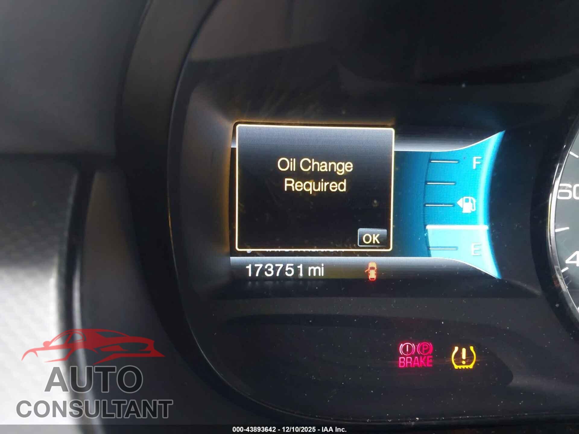 FORD EDGE 2011 - 2FMDK3JC9BBB40907