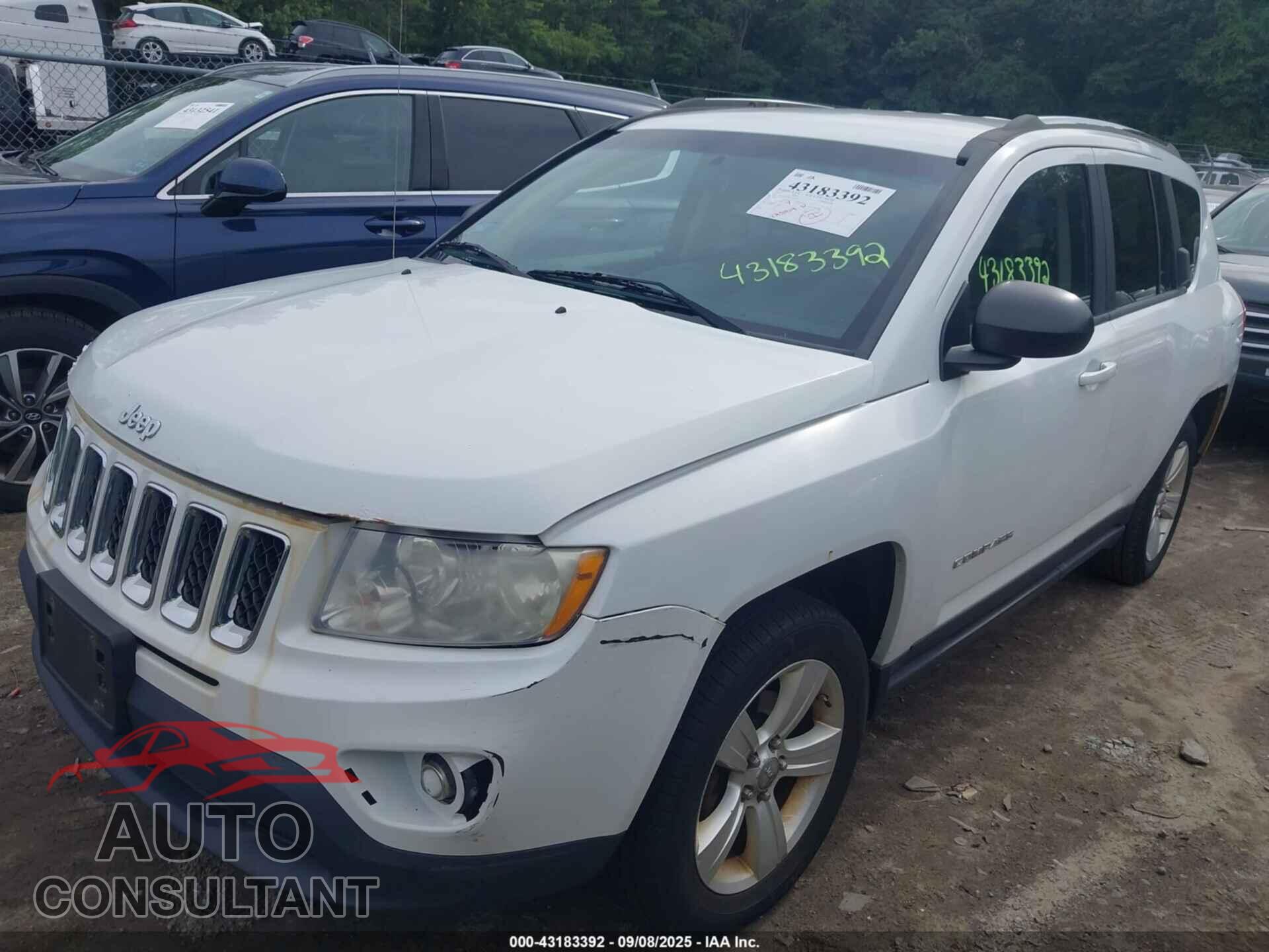 JEEP COMPASS 2012 - 1C4NJCEB8CD616637