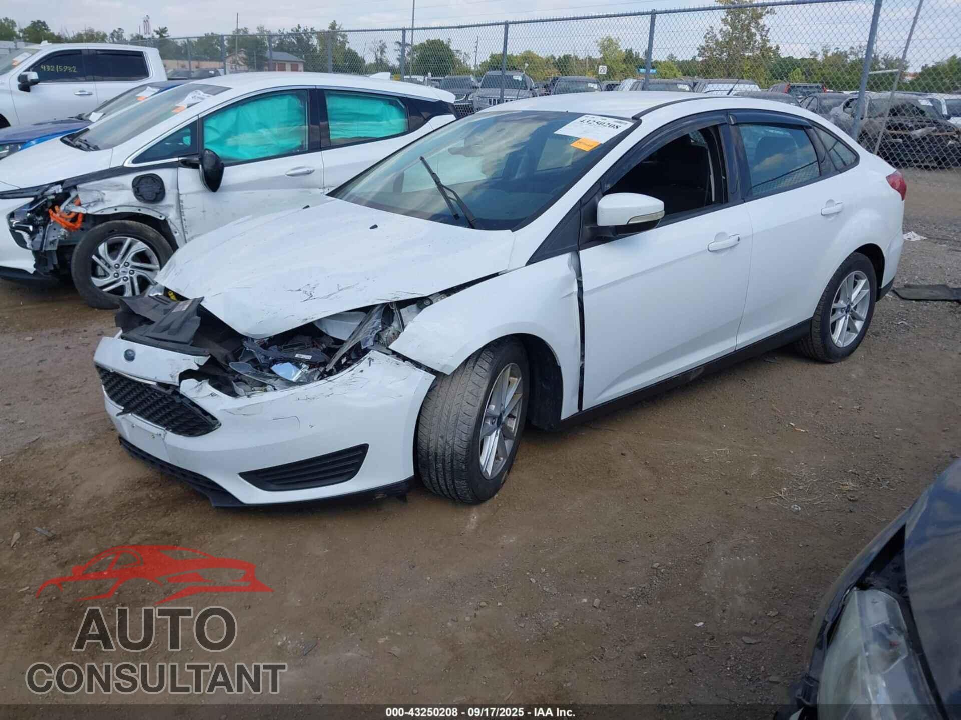 FORD FOCUS 2017 - 1FADP3F26HL292129