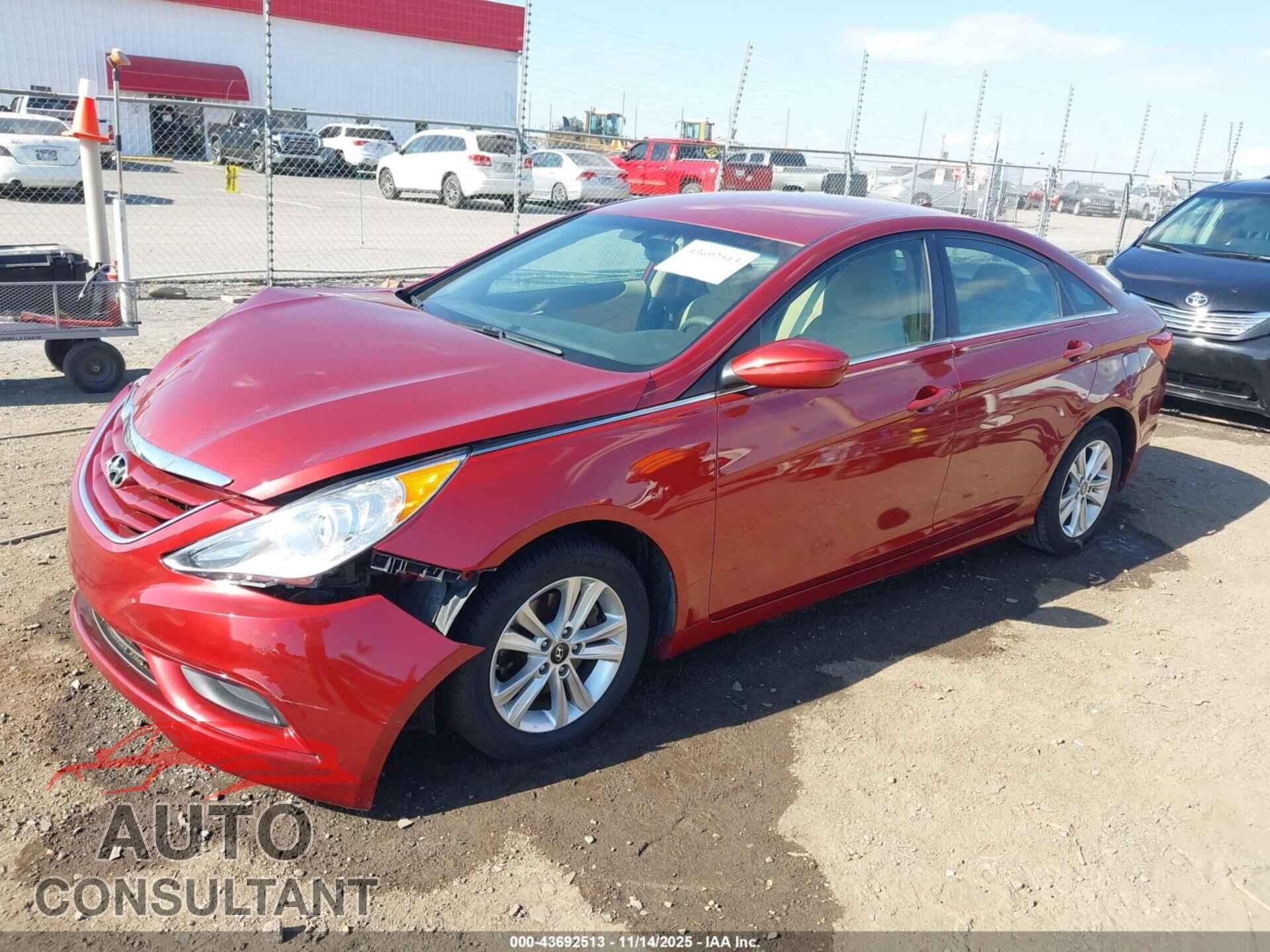 HYUNDAI SONATA 2012 - 5NPEB4AC5CH473884