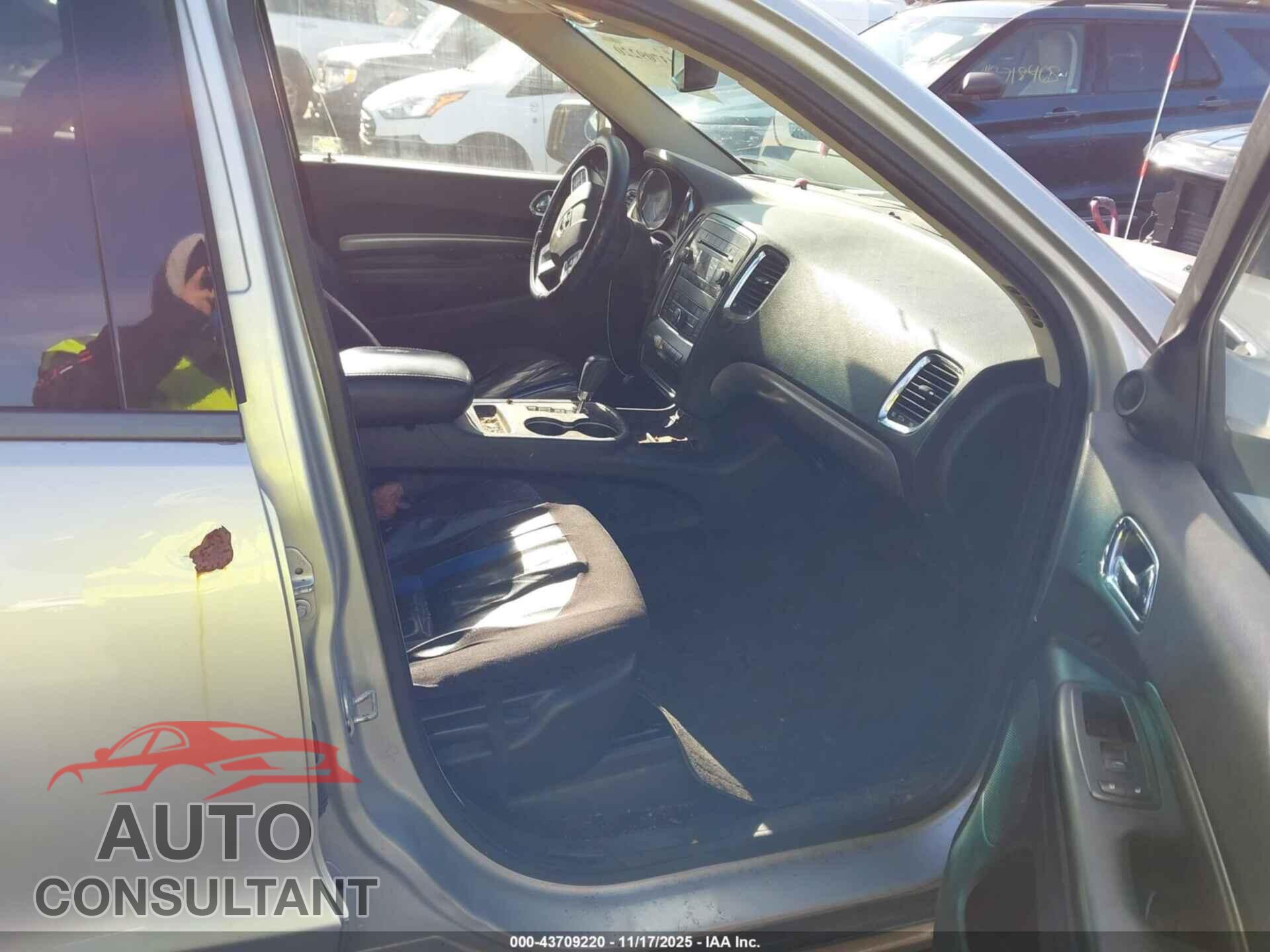 DODGE DURANGO 2012 - 1C4RDJAG9CC112313