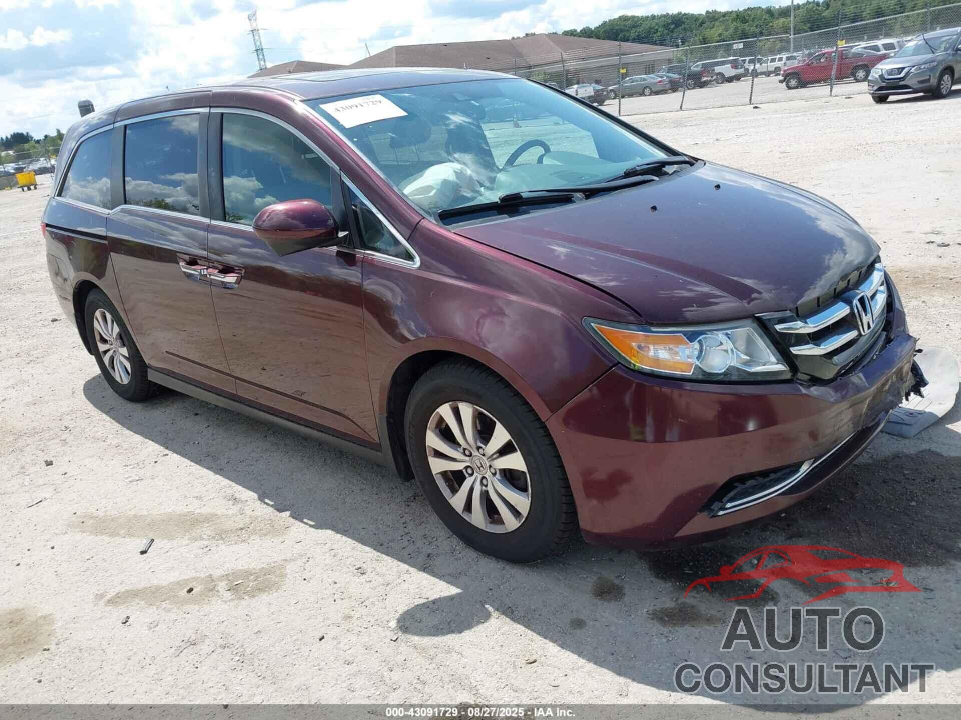 HONDA ODYSSEY 2014 - 5FNRL5H69EB054474
