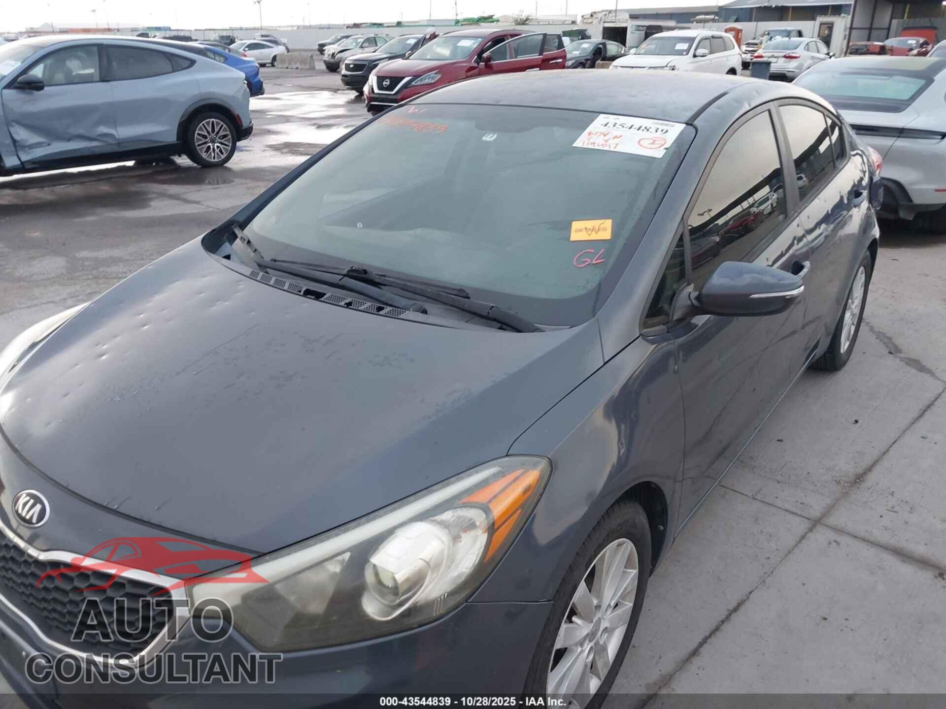 KIA FORTE 2015 - KNAFX4A67F5414966
