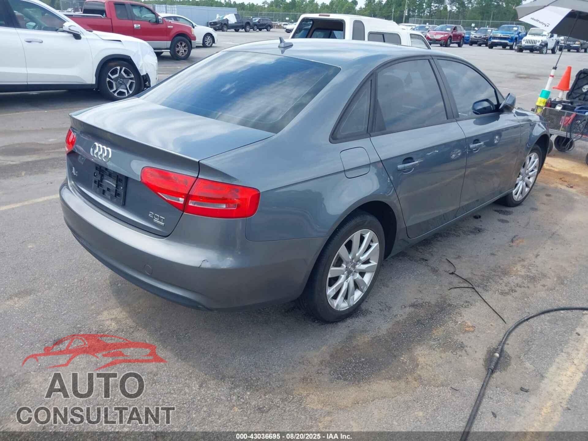 AUDI A4 2013 - WAUBFAFL3DN042182