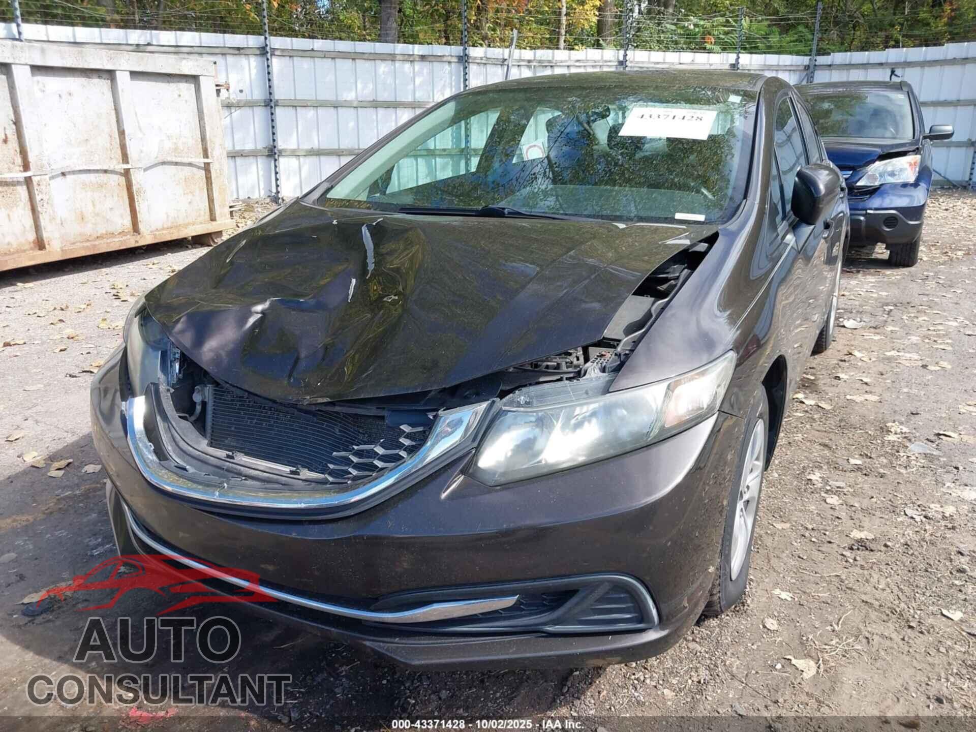 HONDA CIVIC 2014 - 2HGFB2F54EH502811