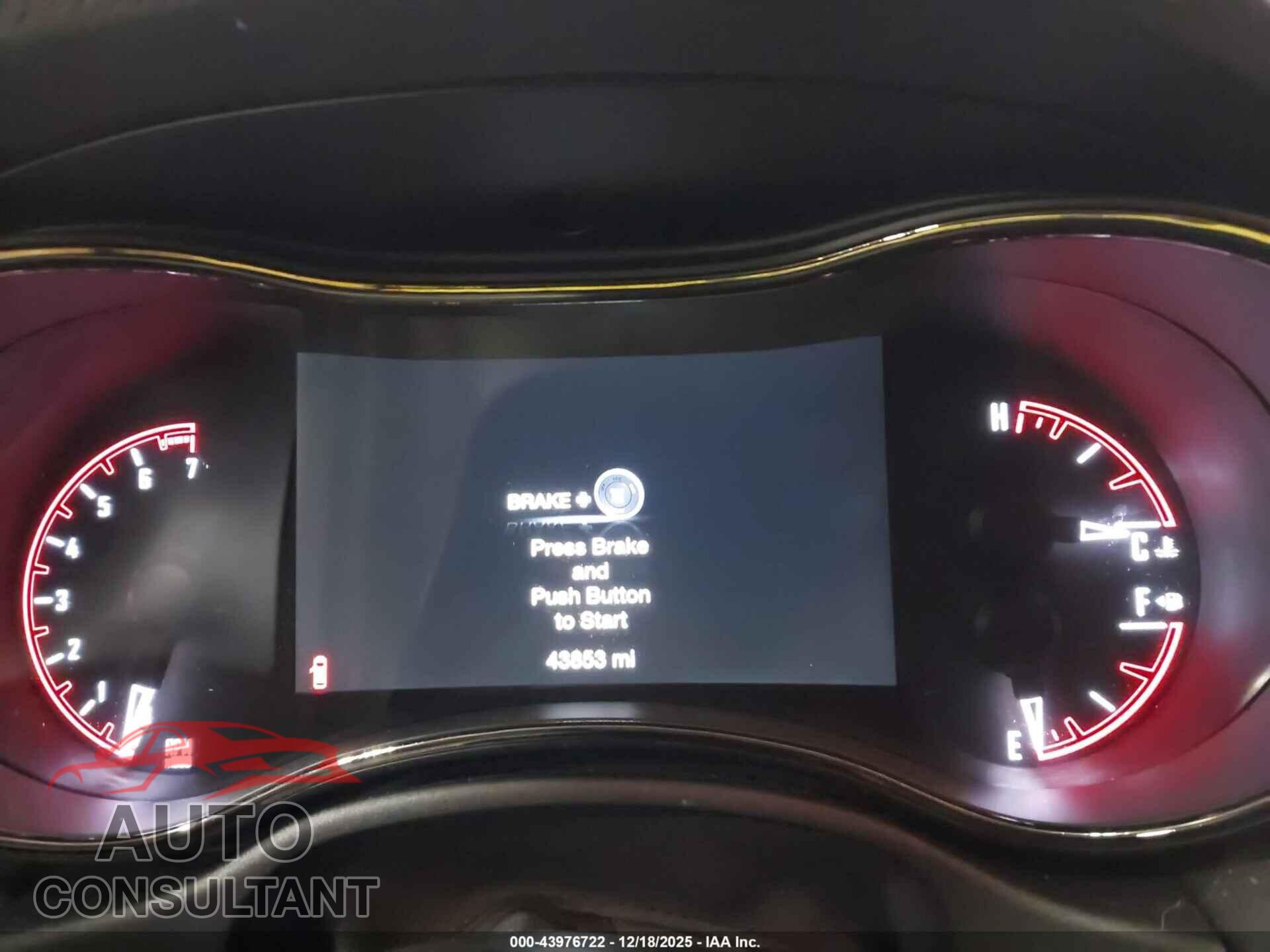 DODGE DURANGO 2018 - 1C4RDJDG7JC232507