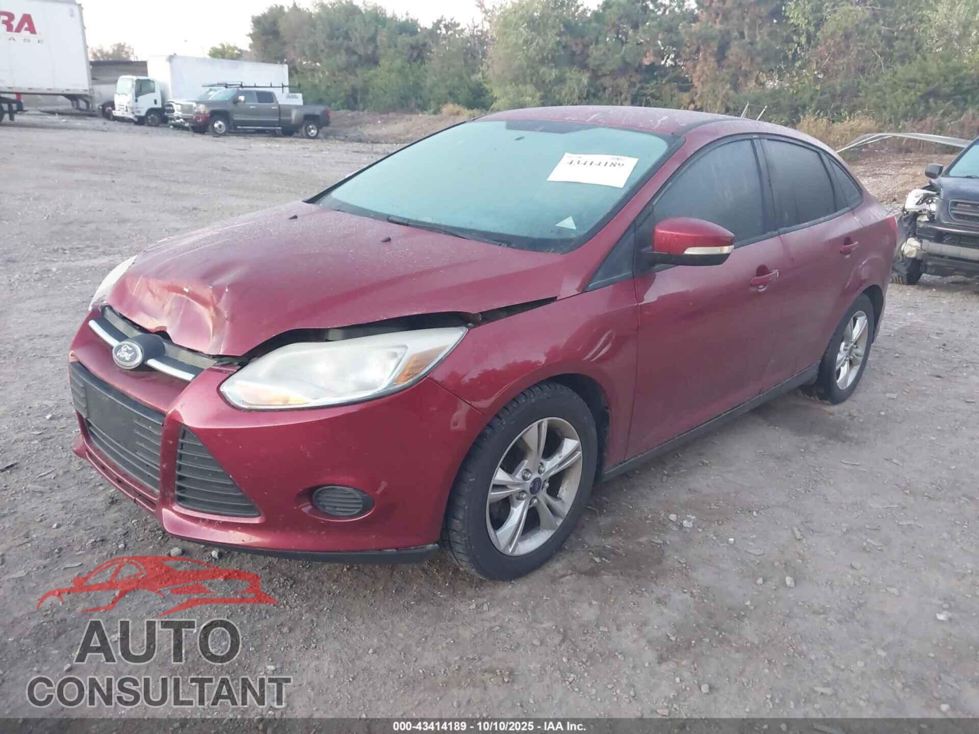 FORD FOCUS 2013 - 1FADP3F2XDL332500