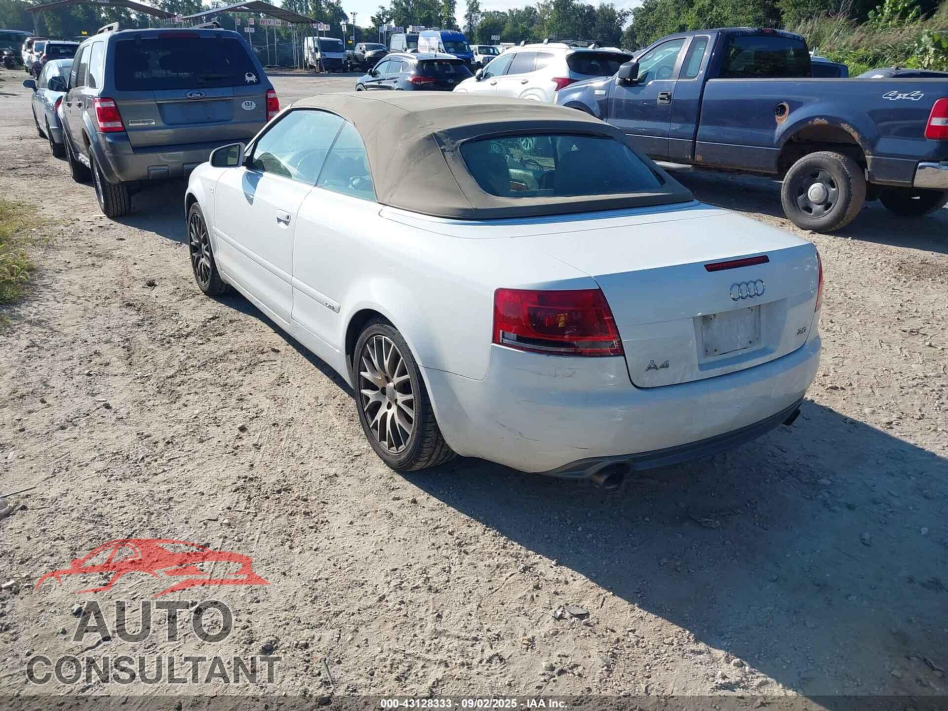 AUDI A4 2009 - WAUDF48H89K006452