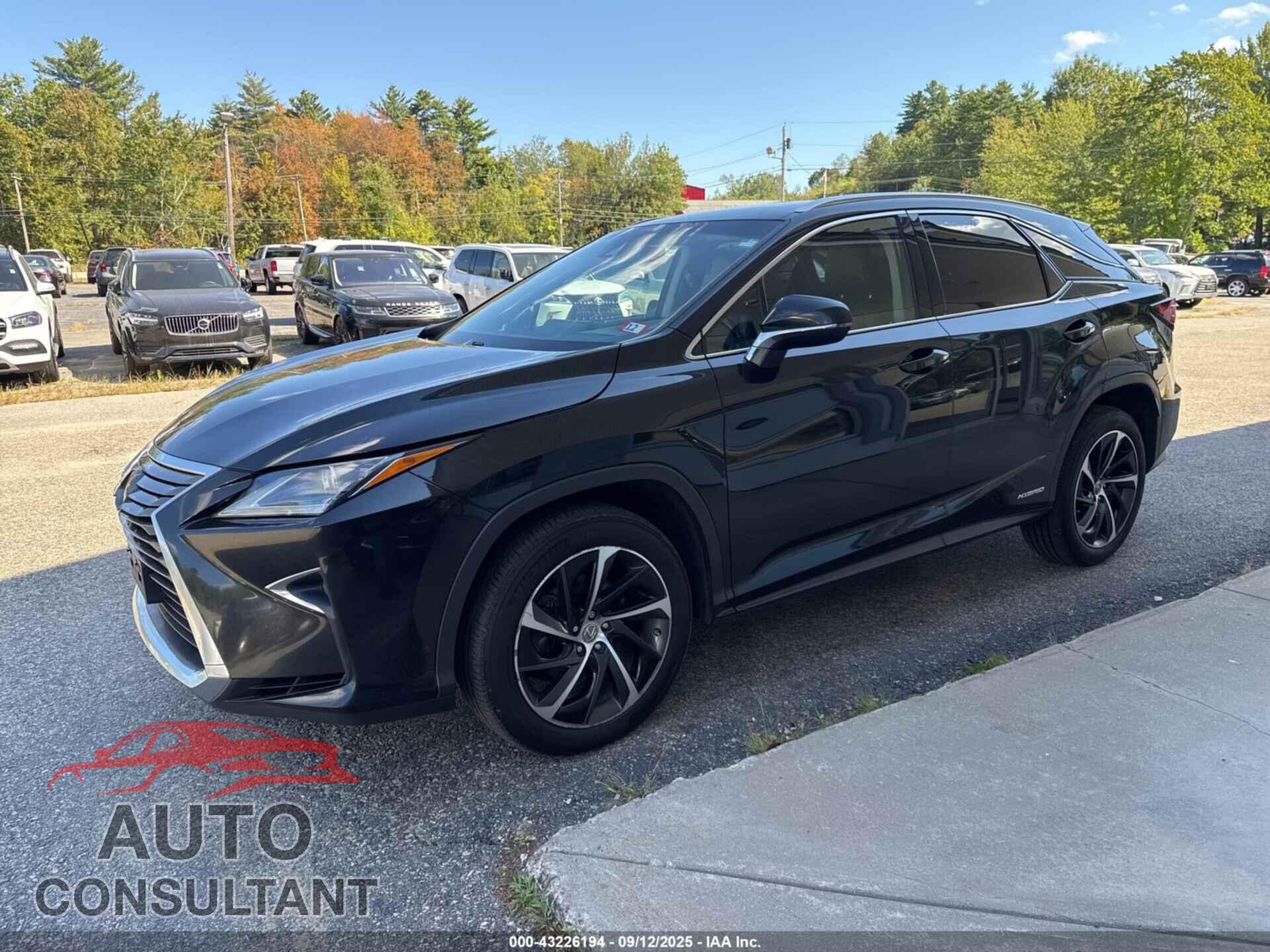 LEXUS RX 2017 - 2T2BGMCA3HC015153