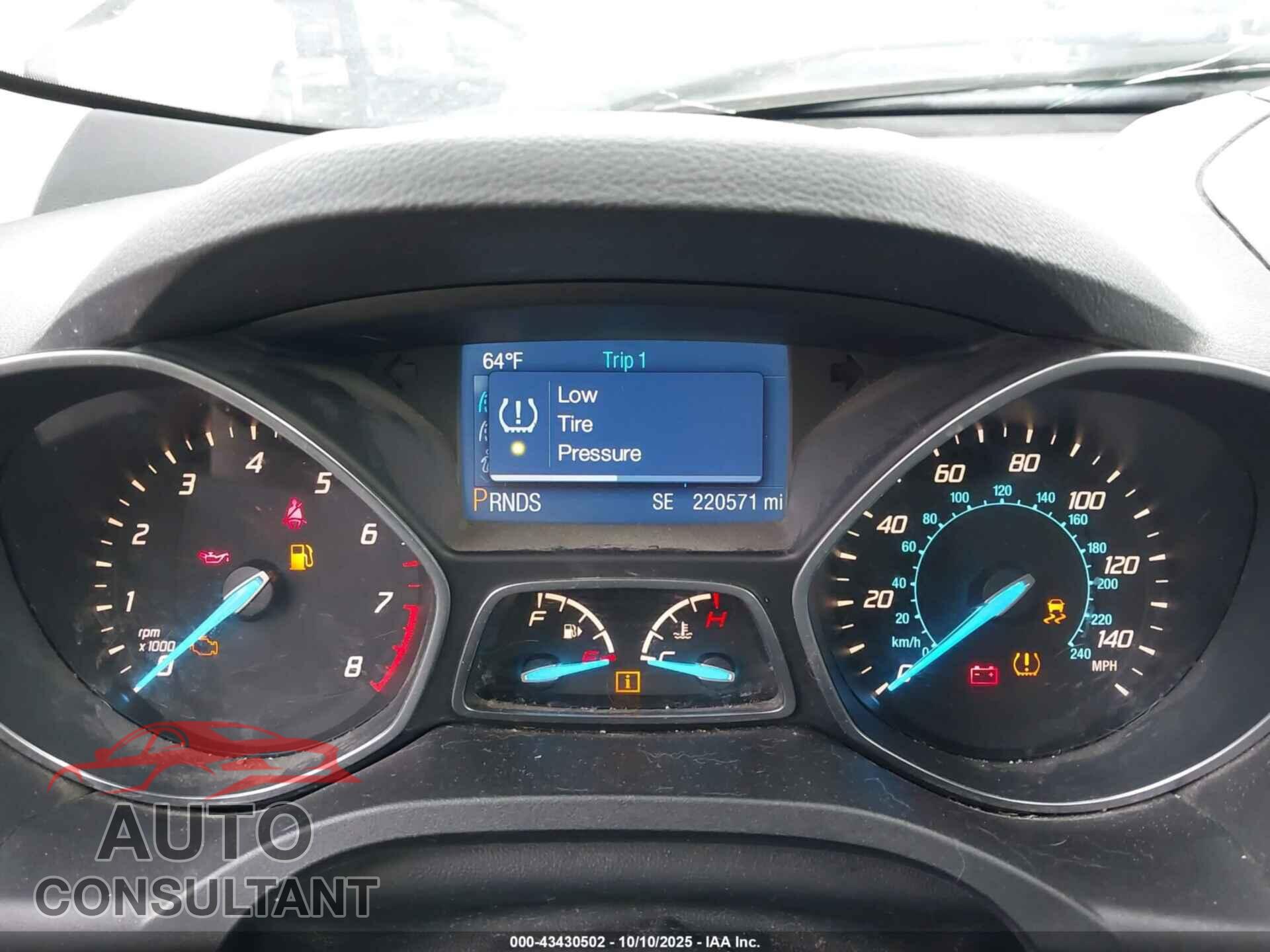 FORD ESCAPE 2013 - 1FMCU0F75DUD80050