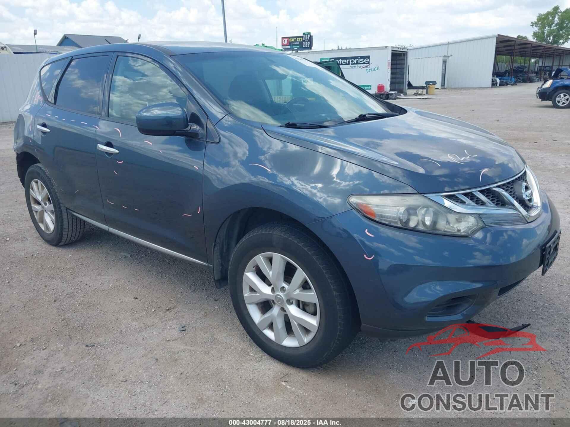 NISSAN MURANO 2011 - JN8AZ1MU1BW059771