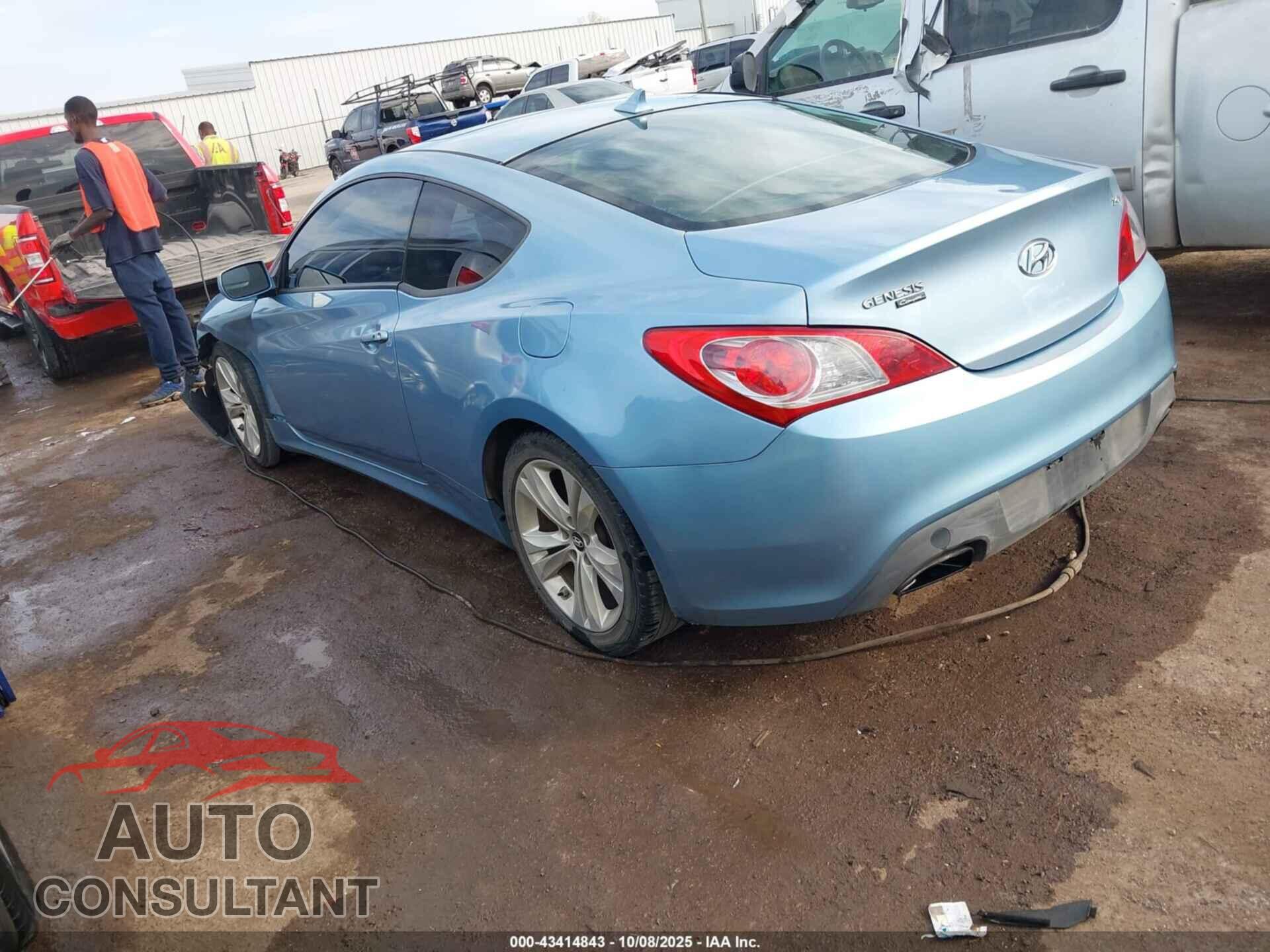 HYUNDAI GENESIS 2012 - KMHHT6KD5CU068770