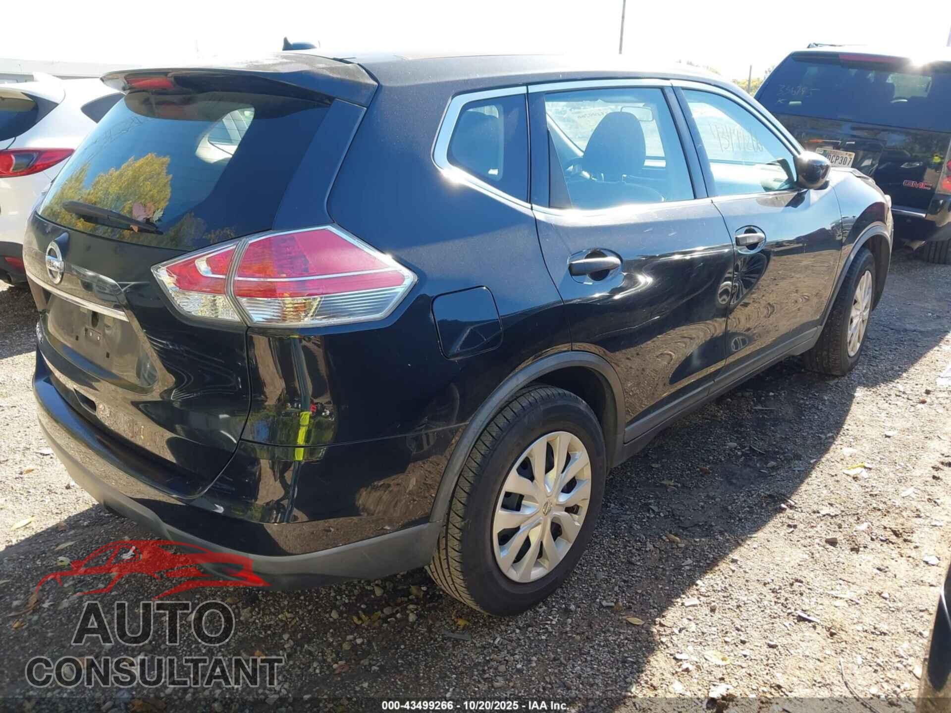 NISSAN ROGUE 2016 - KNMAT2MT2GP683459