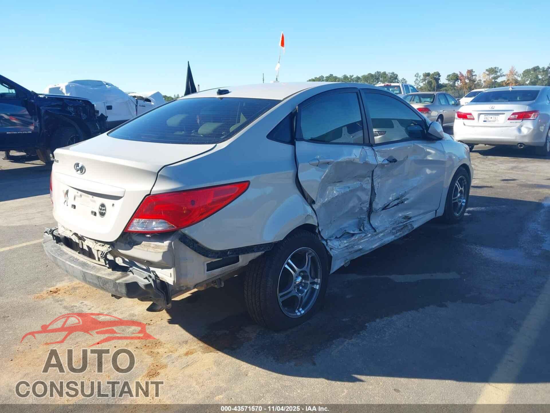 HYUNDAI ACCENT 2016 - KMHCT4AE4GU977937