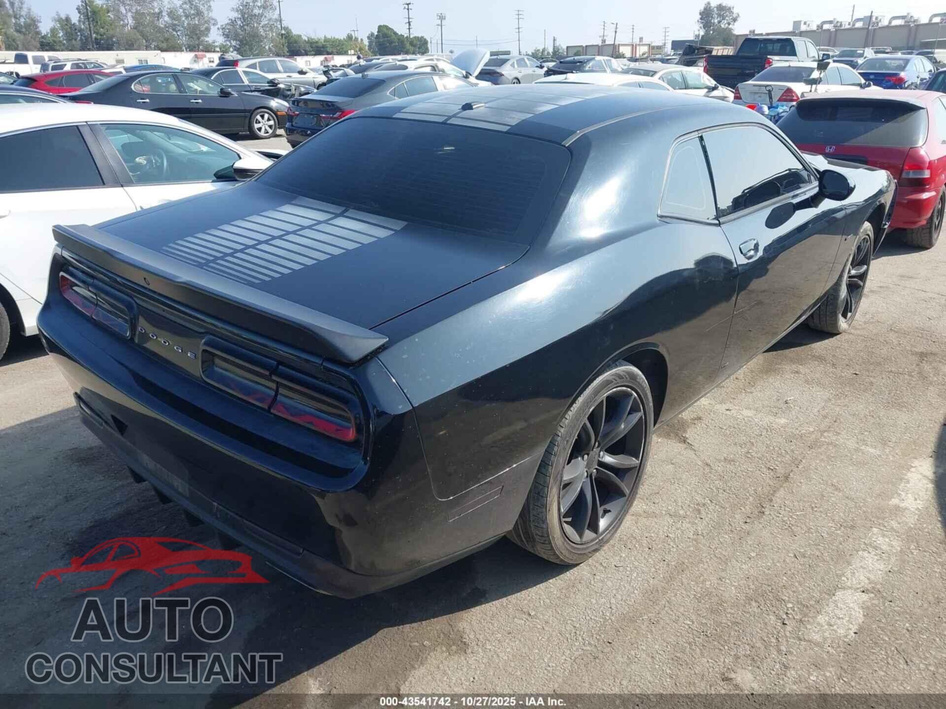 DODGE CHALLENGER 2016 - 2C3CDZBT6GH337974