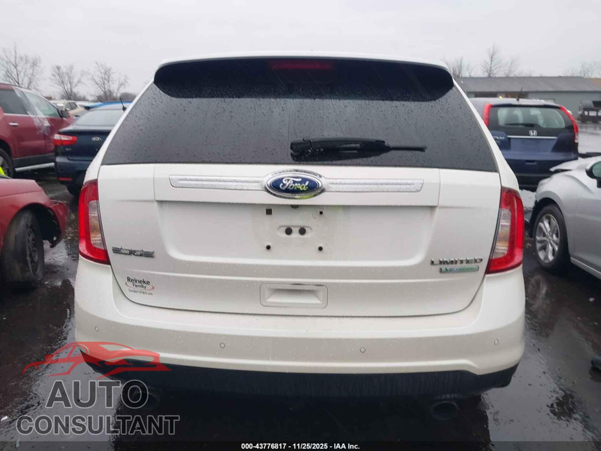 FORD EDGE 2012 - 2FMDK3K9XCBA89602