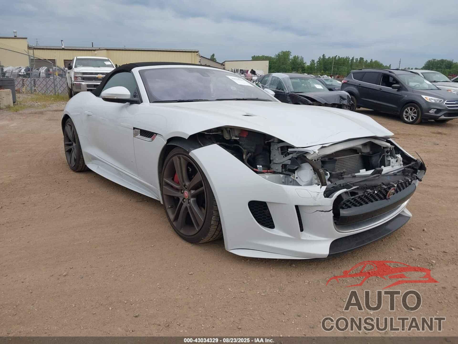 JAGUAR F-TYPE 2017 - SAJWJ6FV9H8K38084