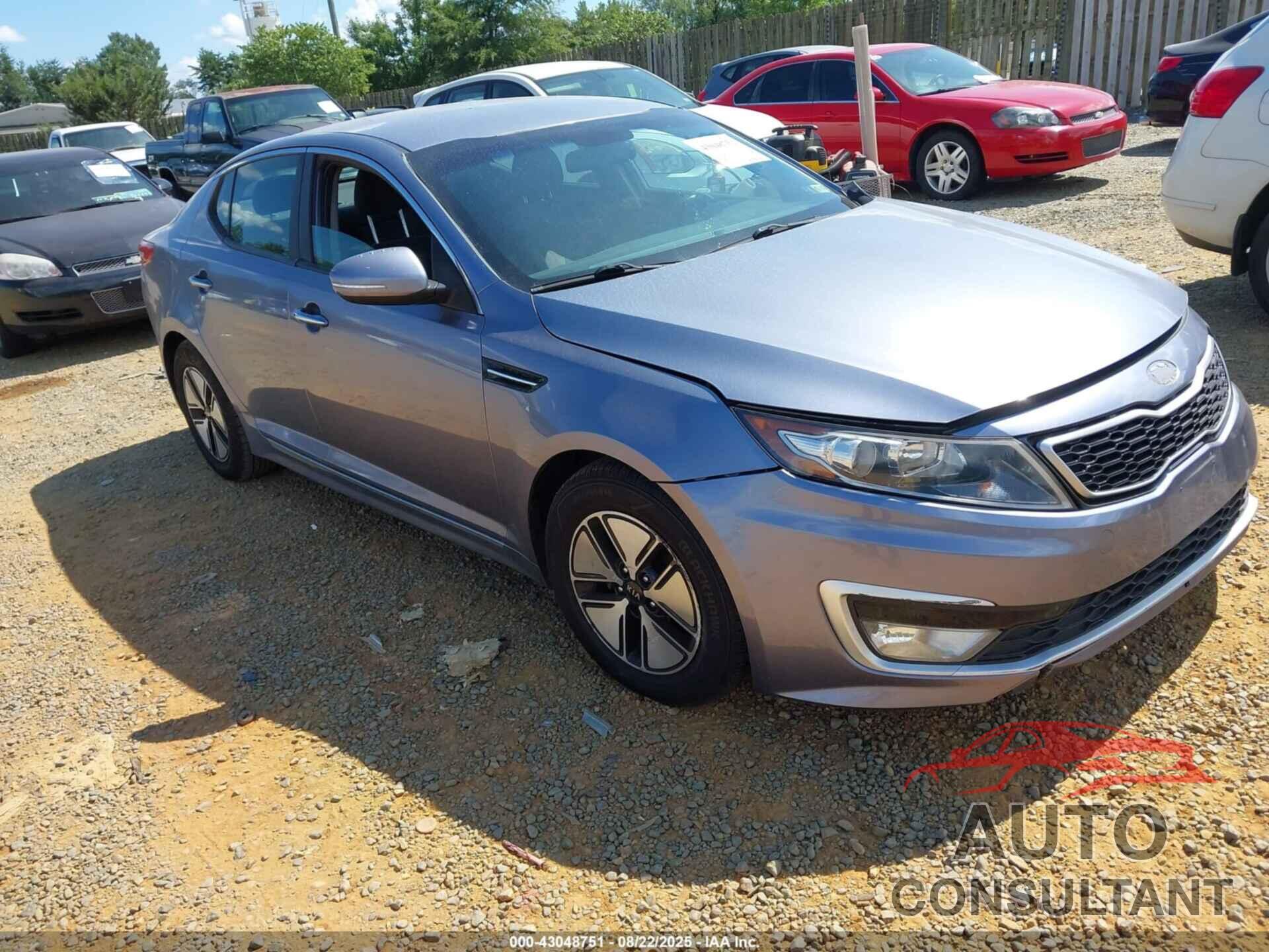 KIA OPTIMA HYBRID 2011 - KNAGM4AD4BS007999