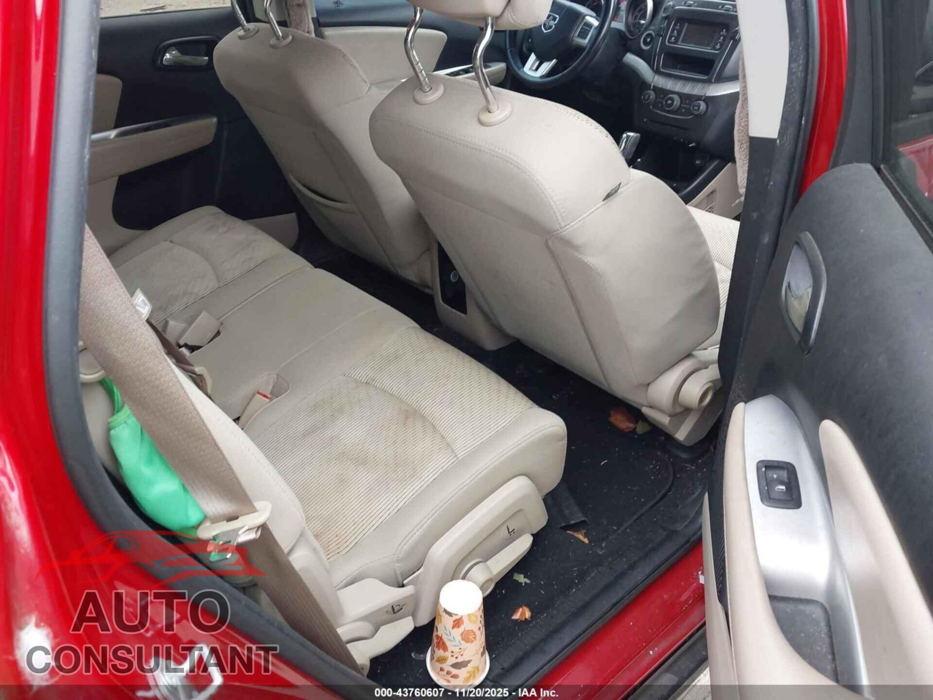 DODGE JOURNEY 2015 - 3C4PDCBB0FT547753