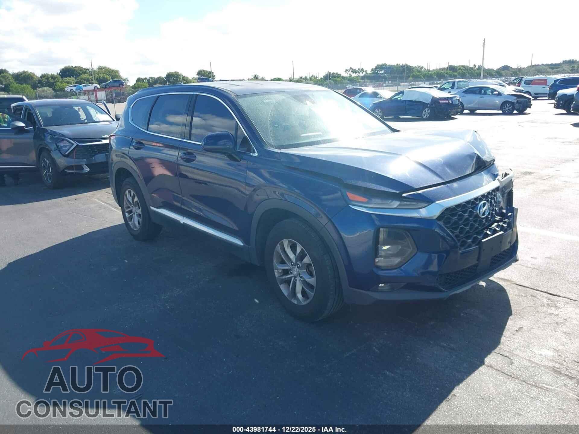 HYUNDAI SANTA FE 2019 - 5NMS3CAD2KH008607