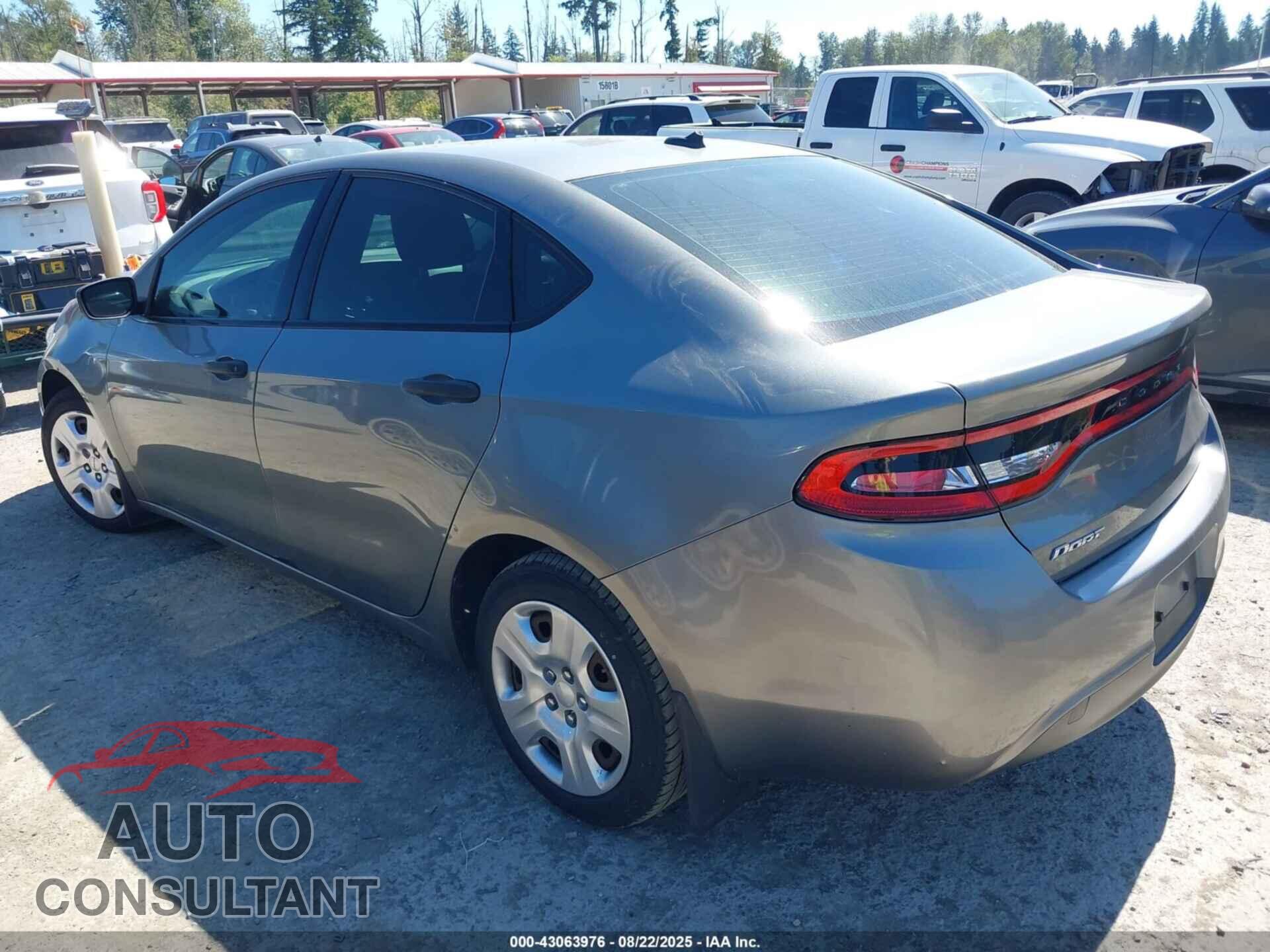 DODGE DART 2013 - 1C3CDFAAXDD299821