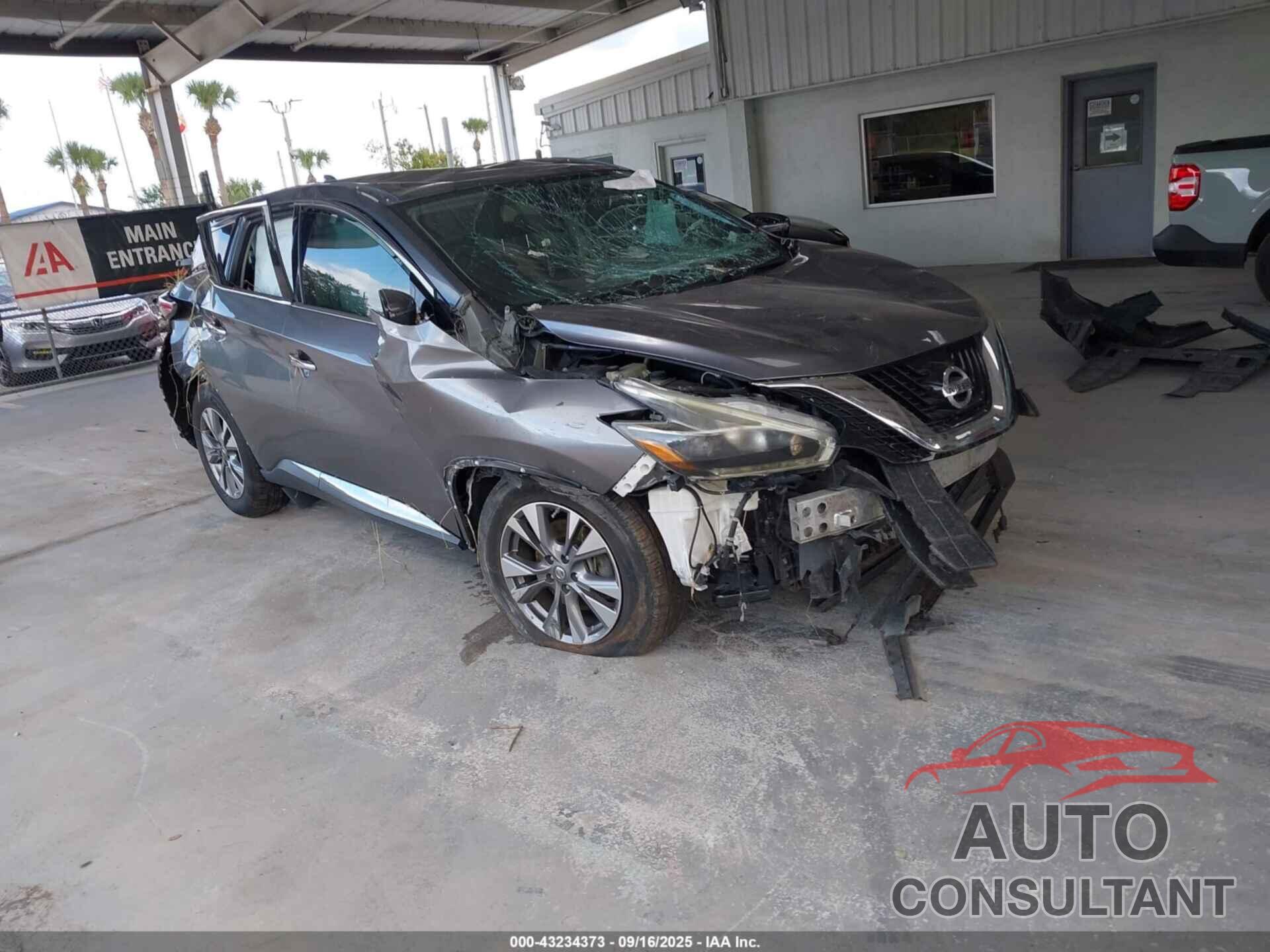 NISSAN MURANO 2018 - 5N1AZ2MGXJN117453