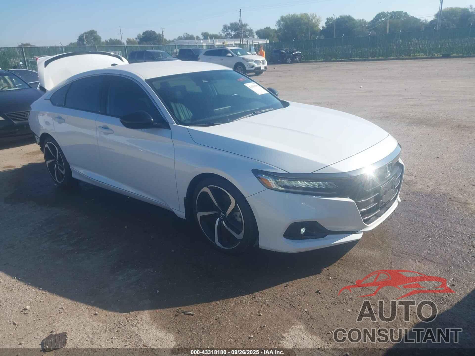 HONDA ACCORD 2022 - 1HGCV1F41NA092530