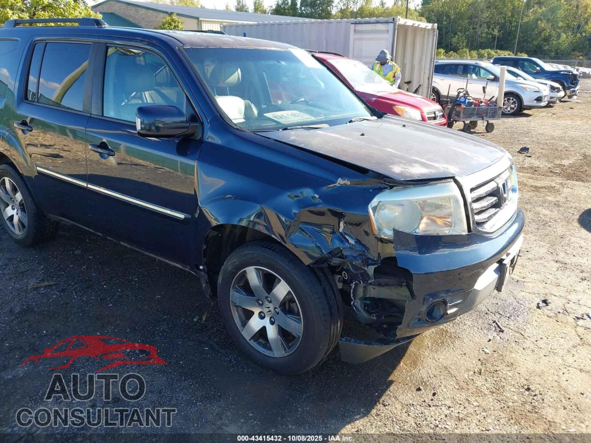 HONDA PILOT 2012 - 5FNYF3H9XCB034376