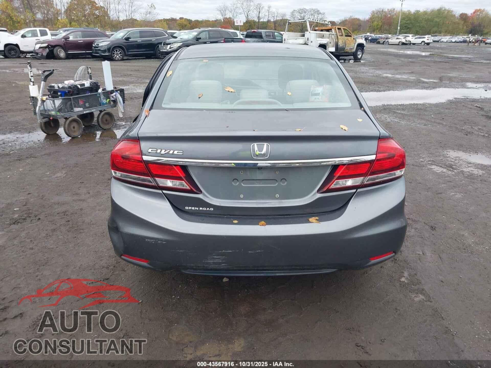 HONDA CIVIC 2013 - 19XFB2F52DE217811