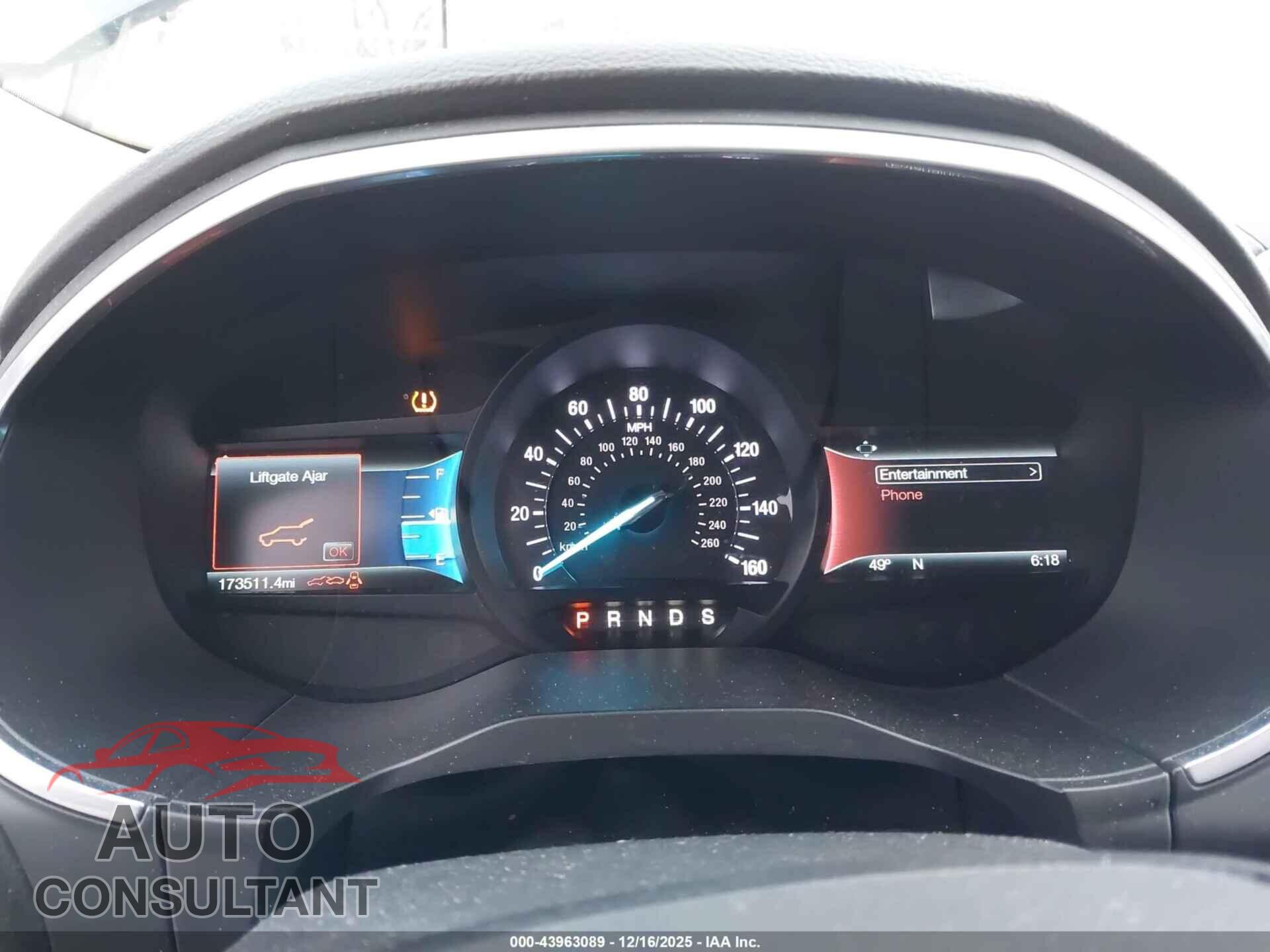 FORD EDGE 2018 - 2FMPK4K89JBC13348