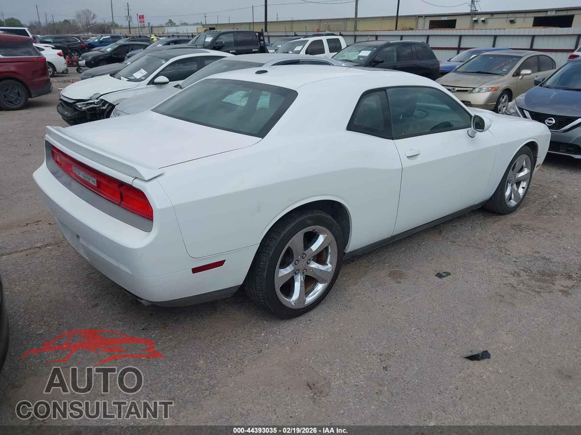 DODGE CHALLENGER 2014 - 2C3CDYAG2EH258362