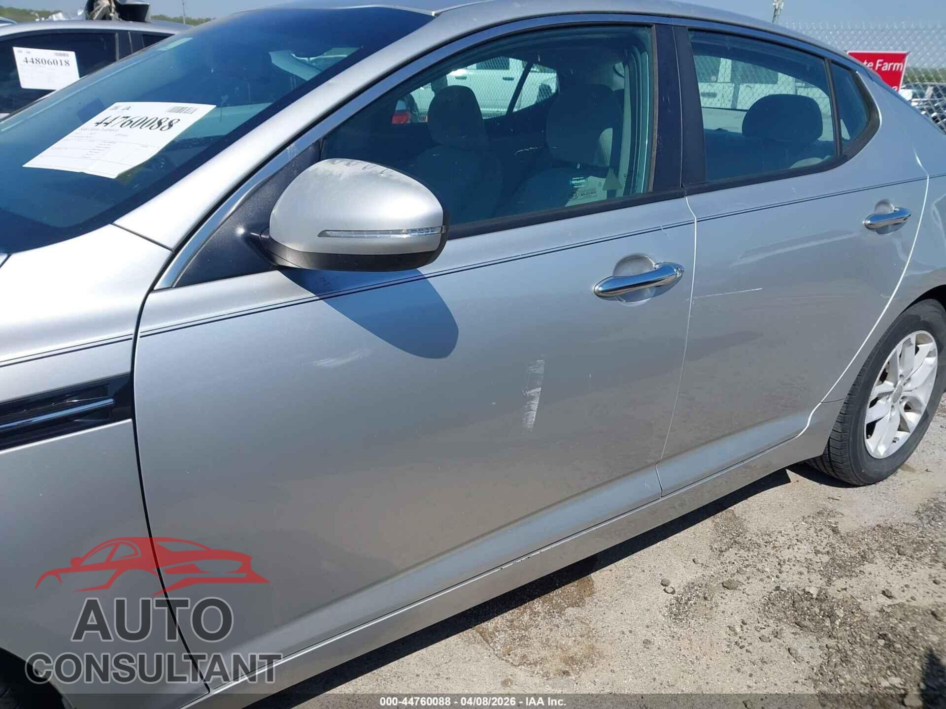 KIA OPTIMA 2013 - KNAGM4A77D5392017