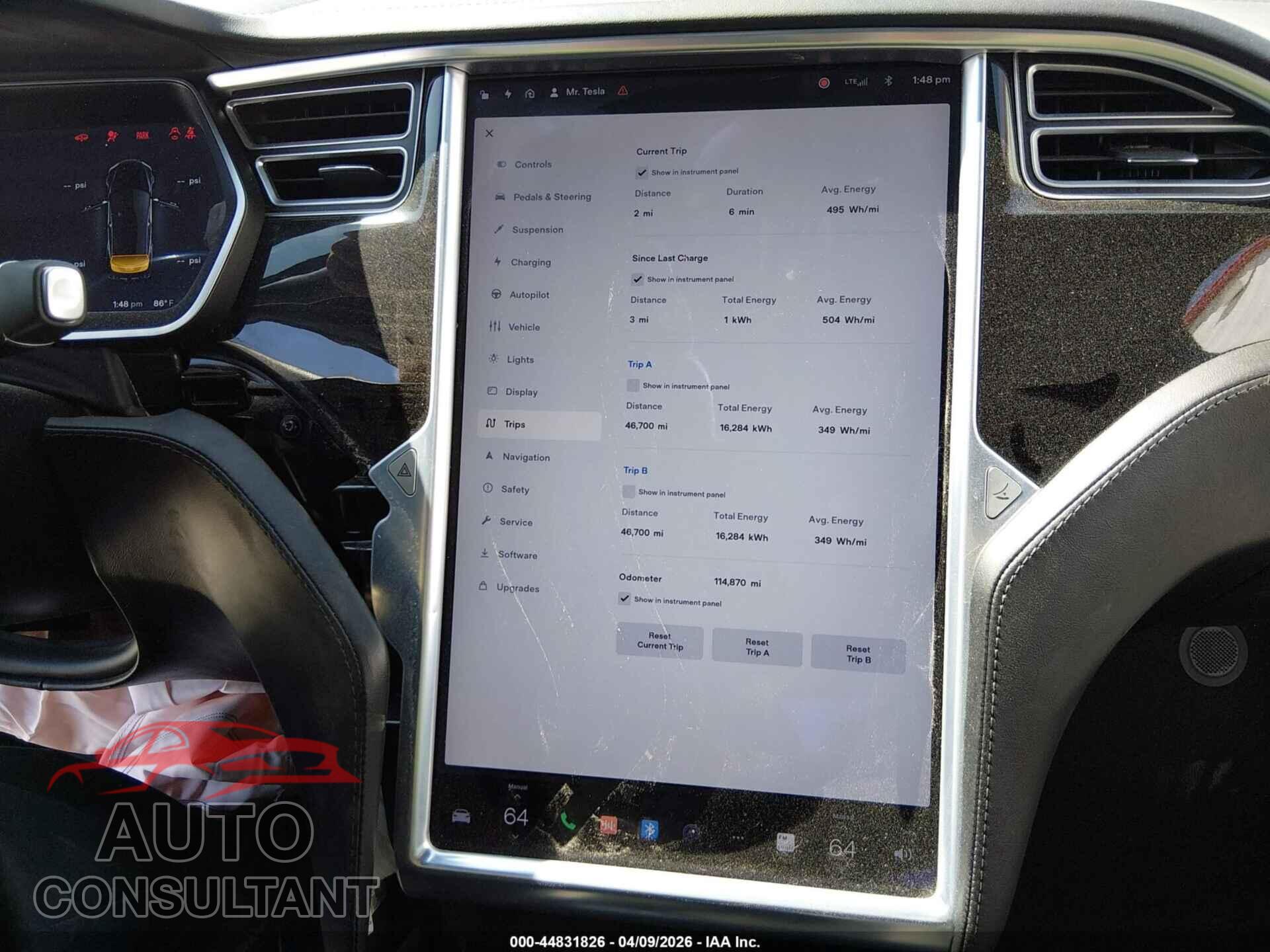 TESLA MODEL S 2017 - 5YJSA1E22HF230495