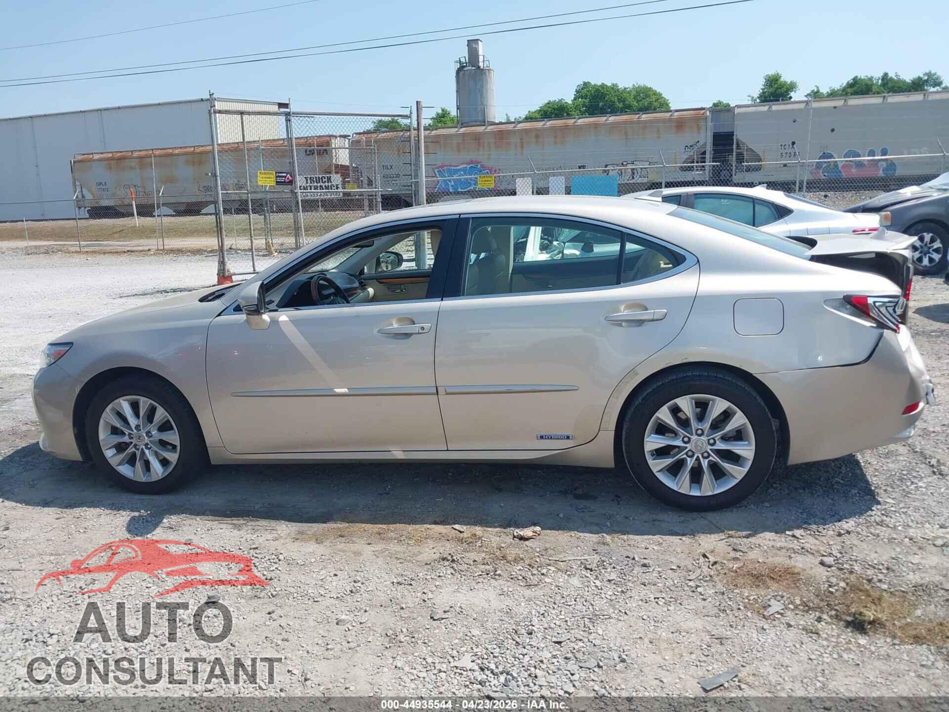 LEXUS ES 300H 2013 - JTHBW1GG8D2013068