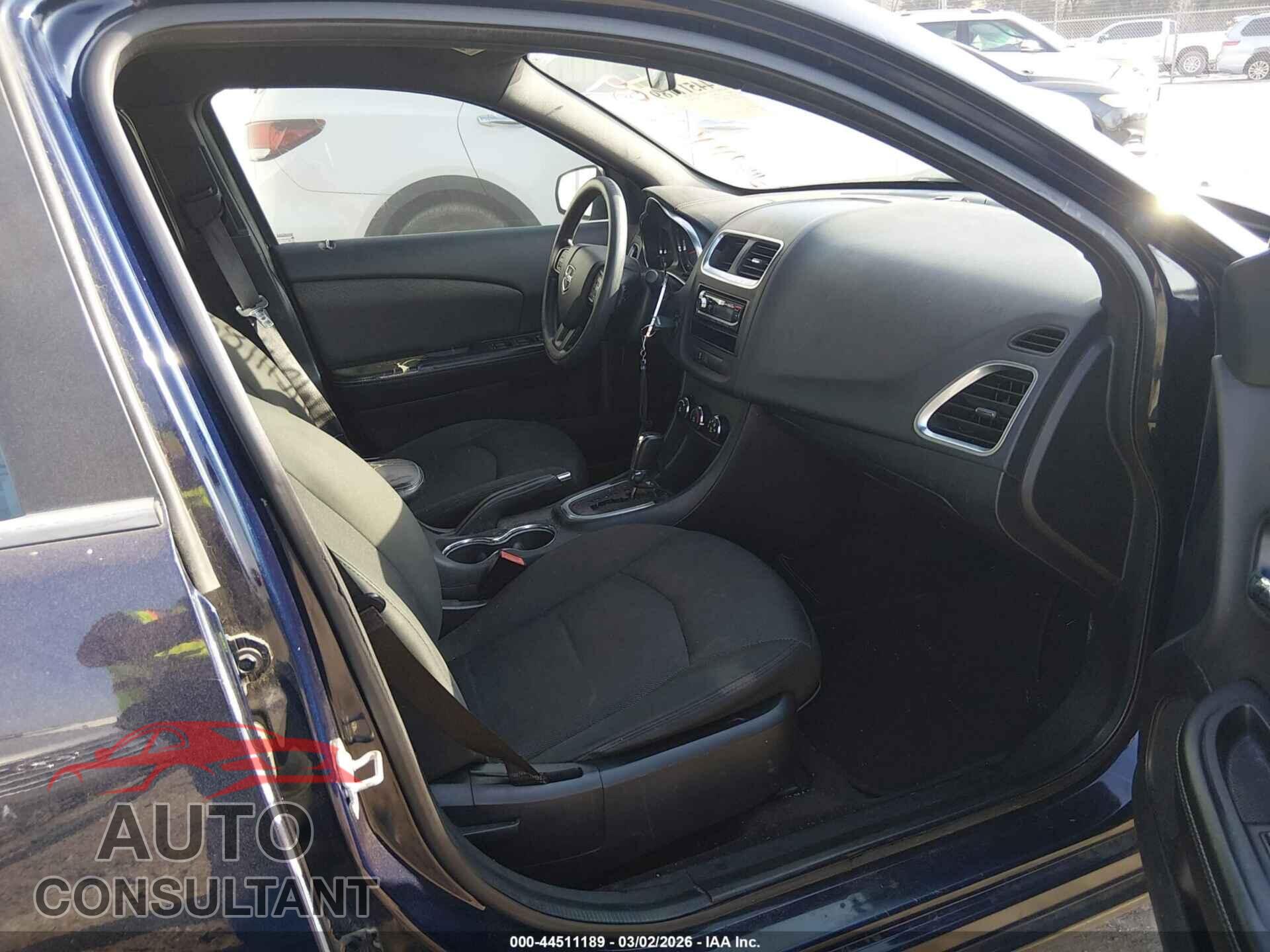DODGE AVENGER 2013 - 1C3CDZAG4DN582246