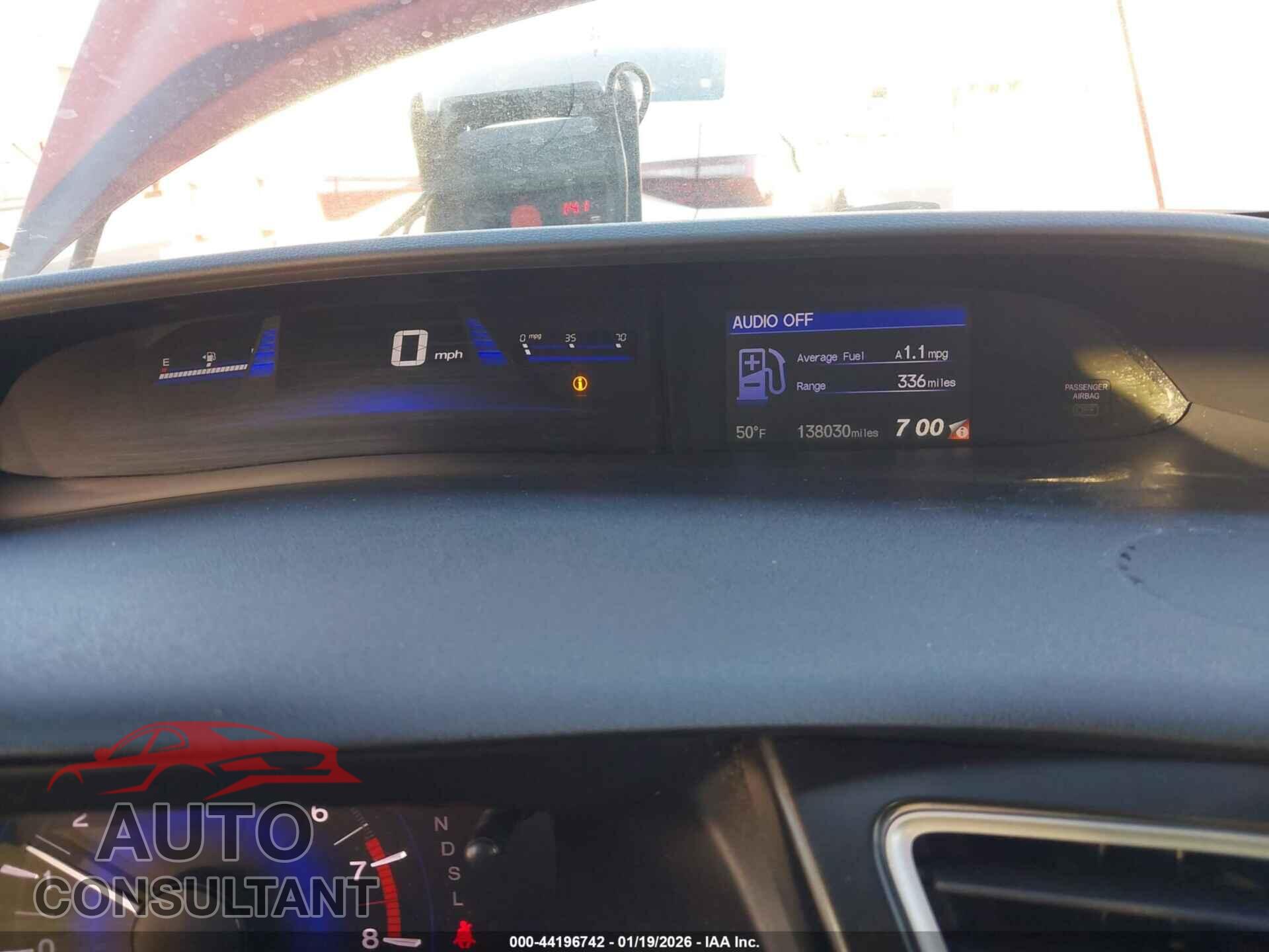HONDA CIVIC 2014 - 19XFB2F80EE258241