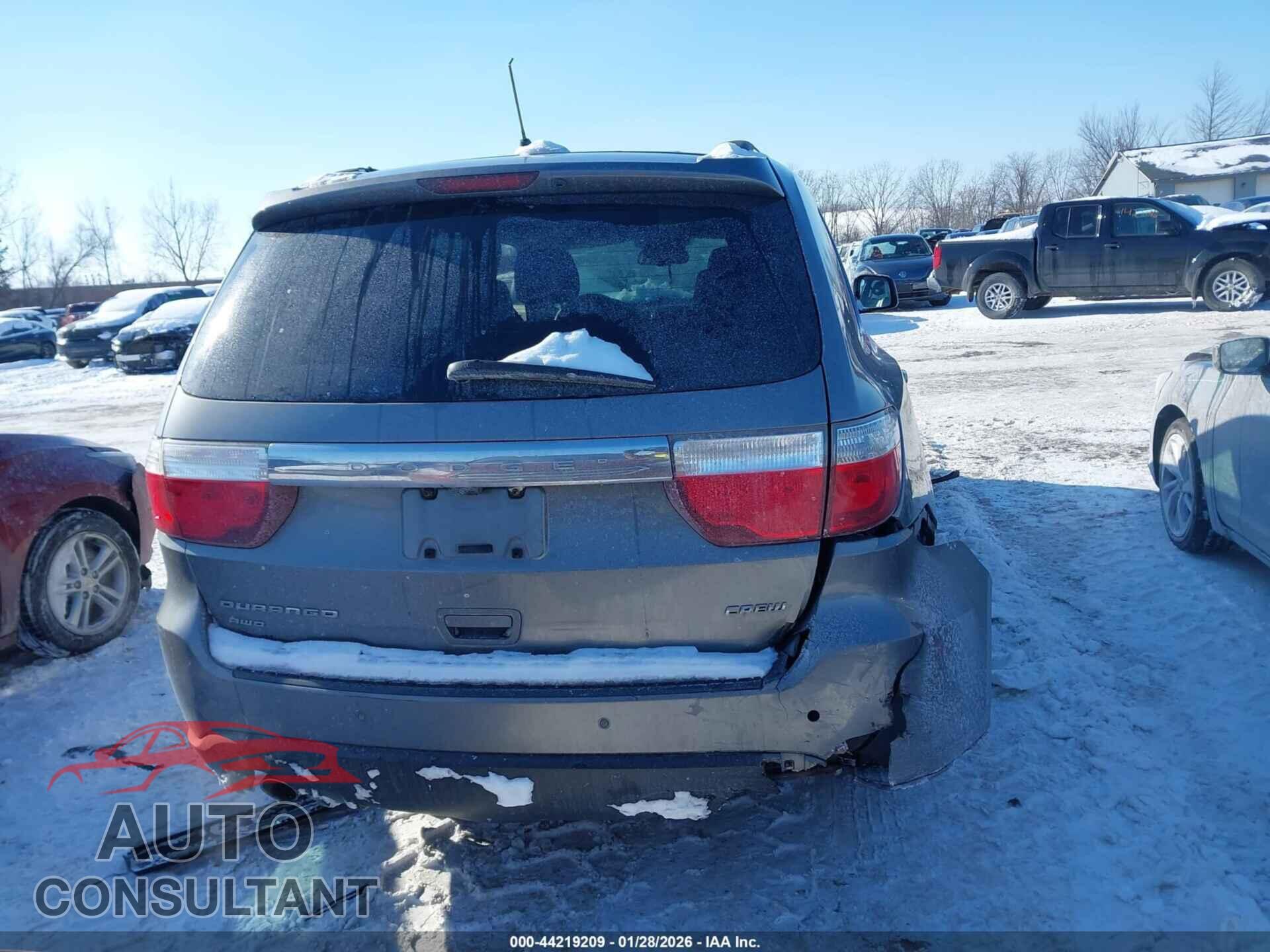 DODGE DURANGO 2012 - 1C4SDJDT4CC322991