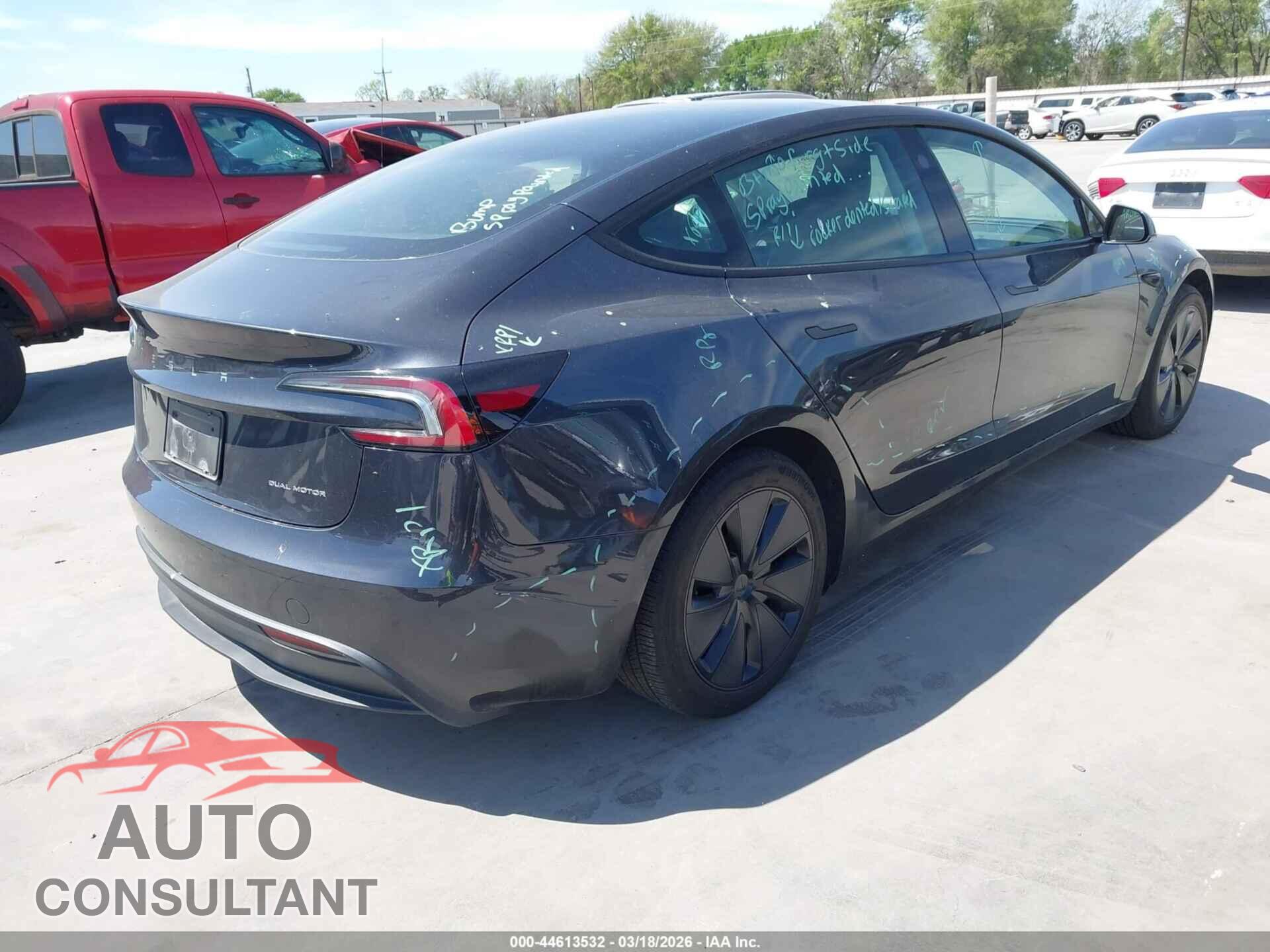 TESLA MODEL 3 2024 - 5YJ3E1EB5RF738891