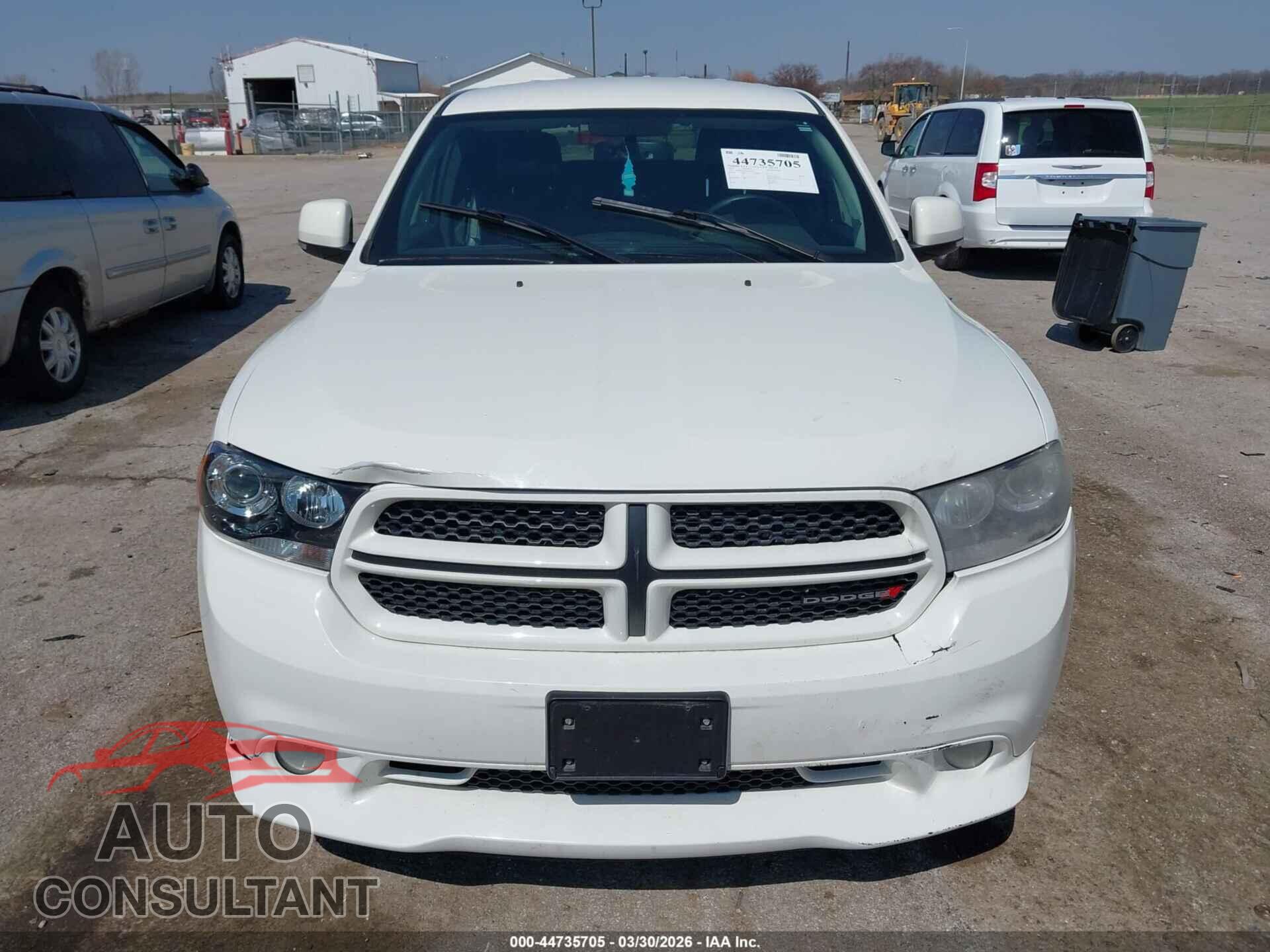 DODGE DURANGO 2012 - 1C4SDJCT1CC284945