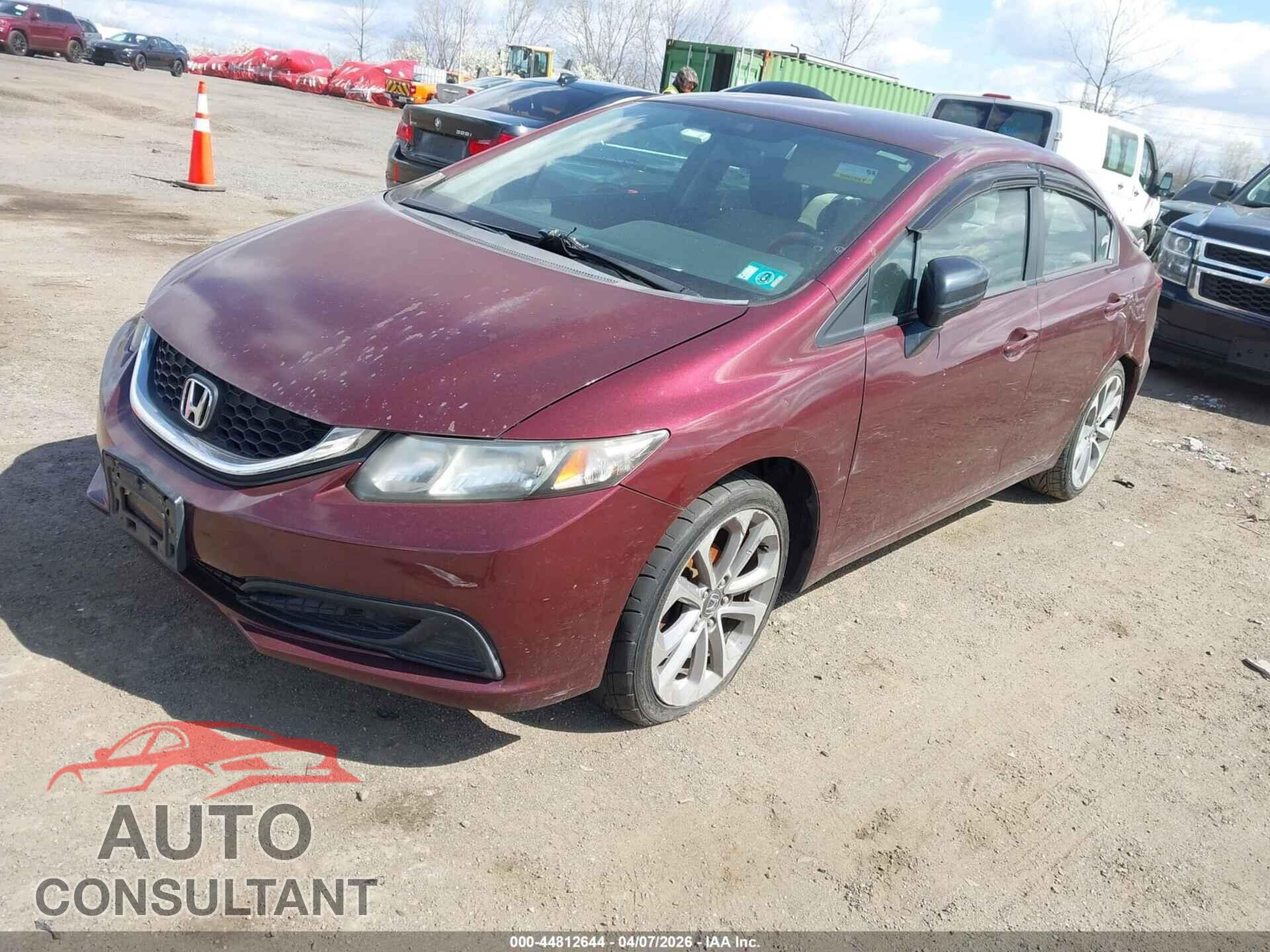 HONDA CIVIC 2014 - 19XFB2F54EE224079