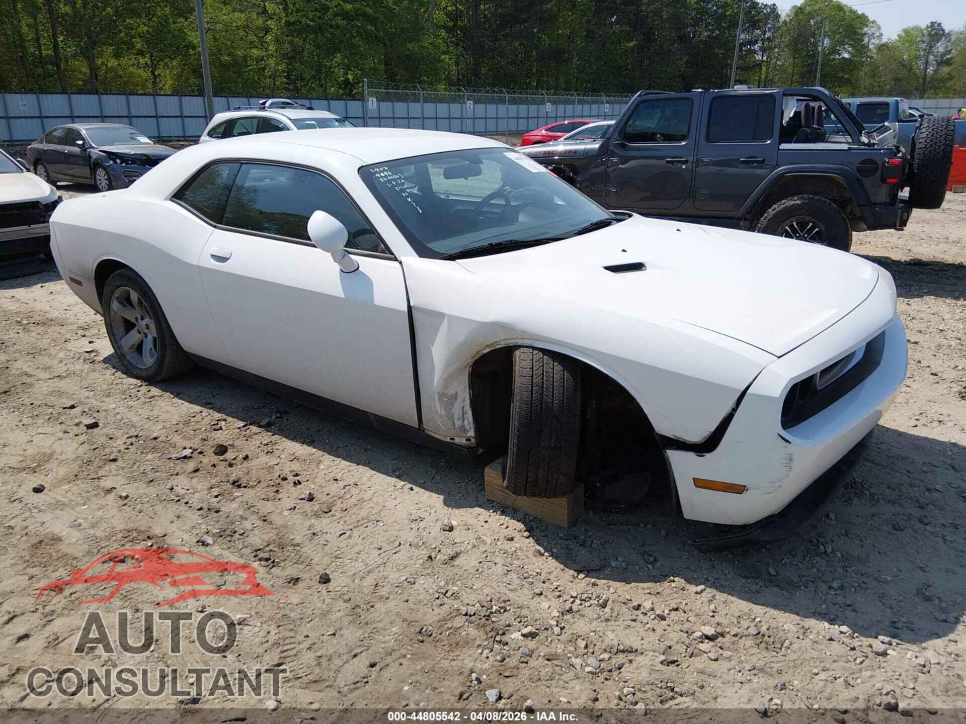DODGE CHALLENGER 2013 - 2C3CDYAG8DH729011
