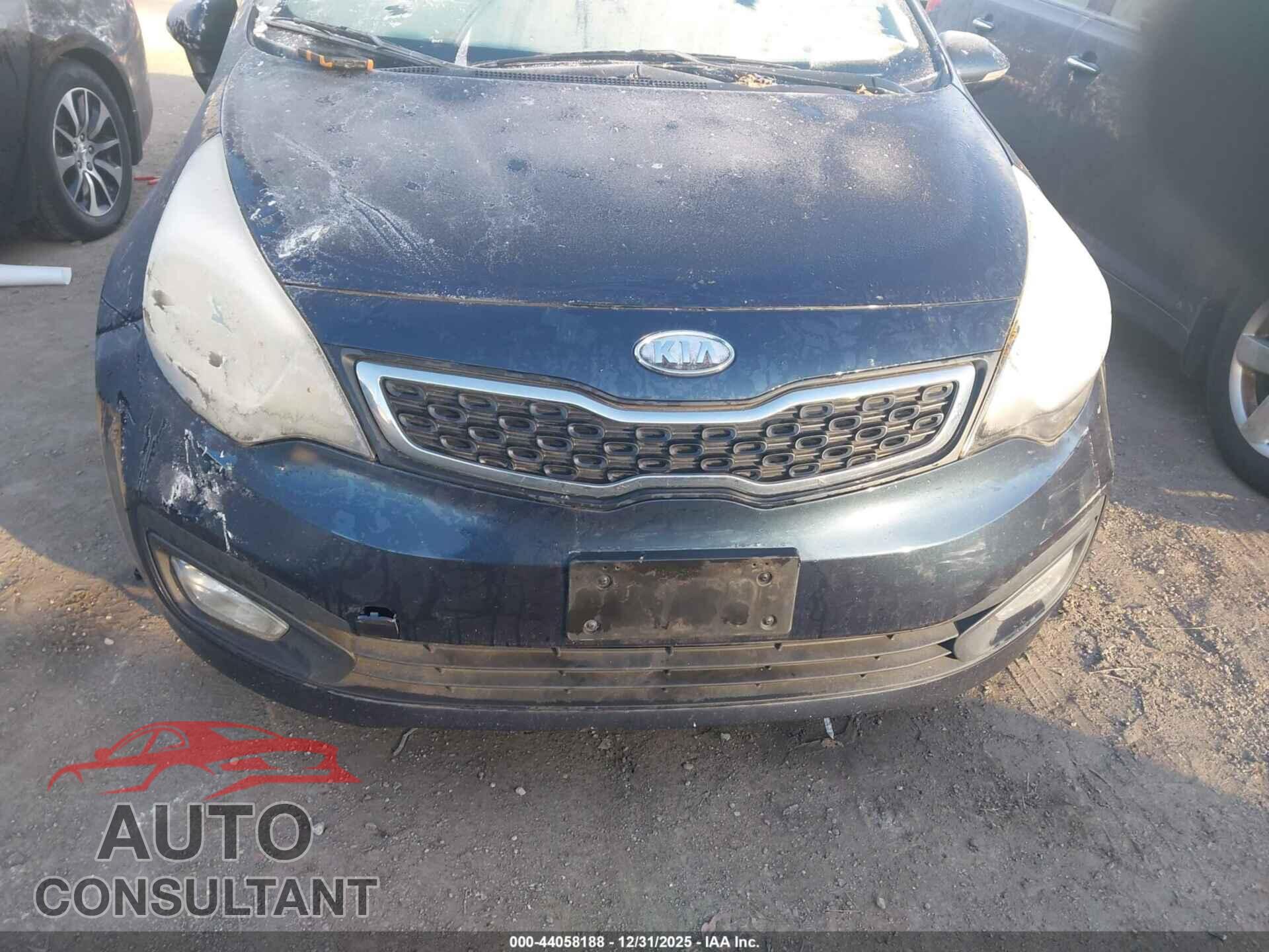 KIA RIO 2013 - KNADN4A39D6103145