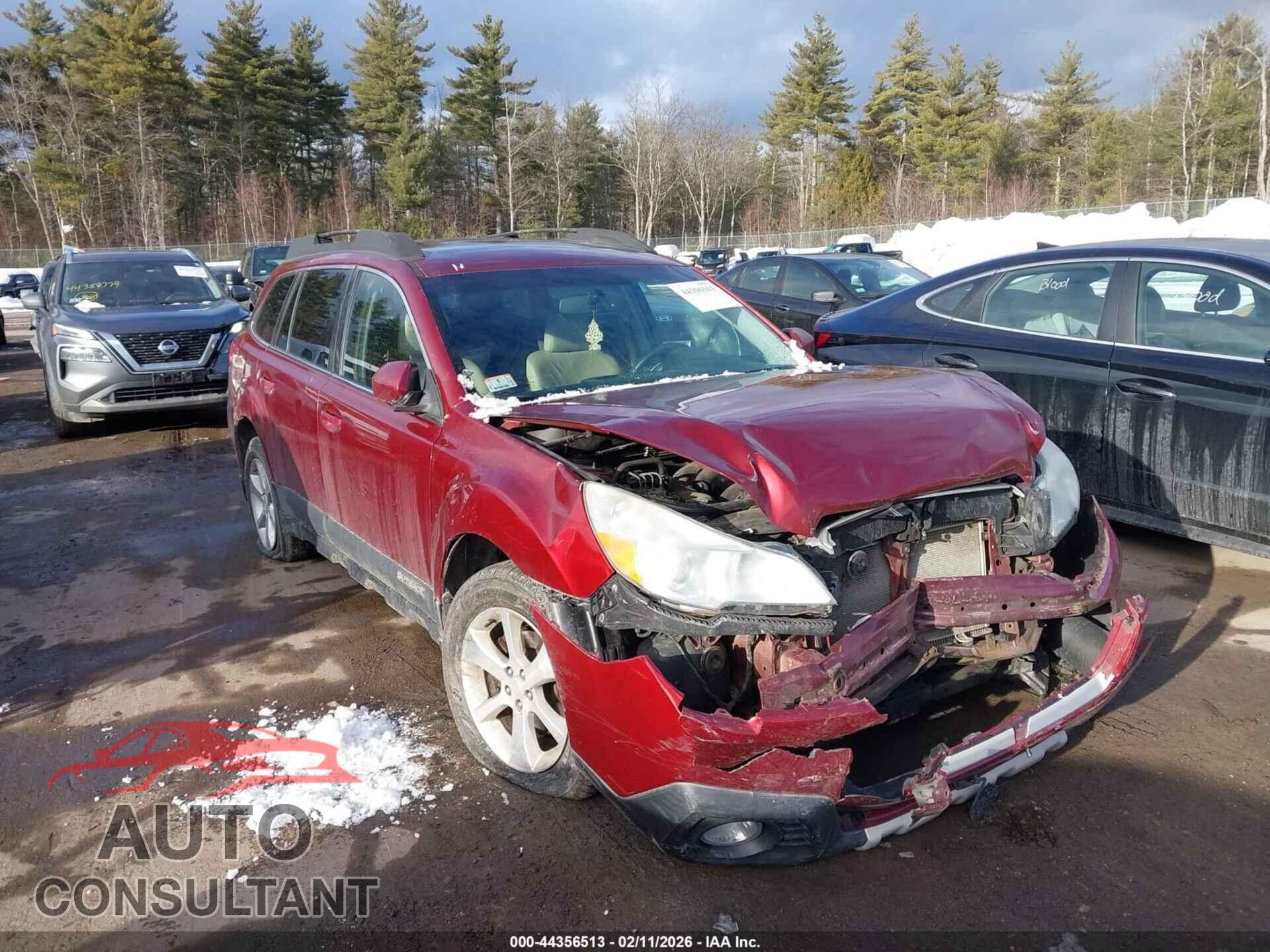 SUBARU OUTBACK 2014 - 4S4BRBLC4E3239214