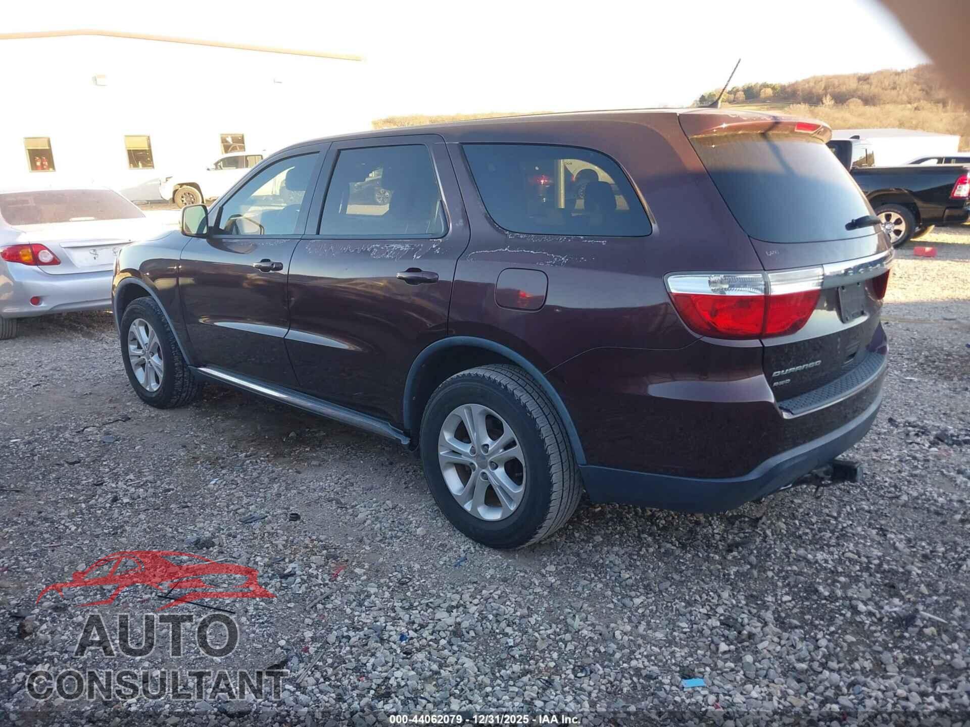 DODGE DURANGO 2012 - 1C4RDJAG4CC207068