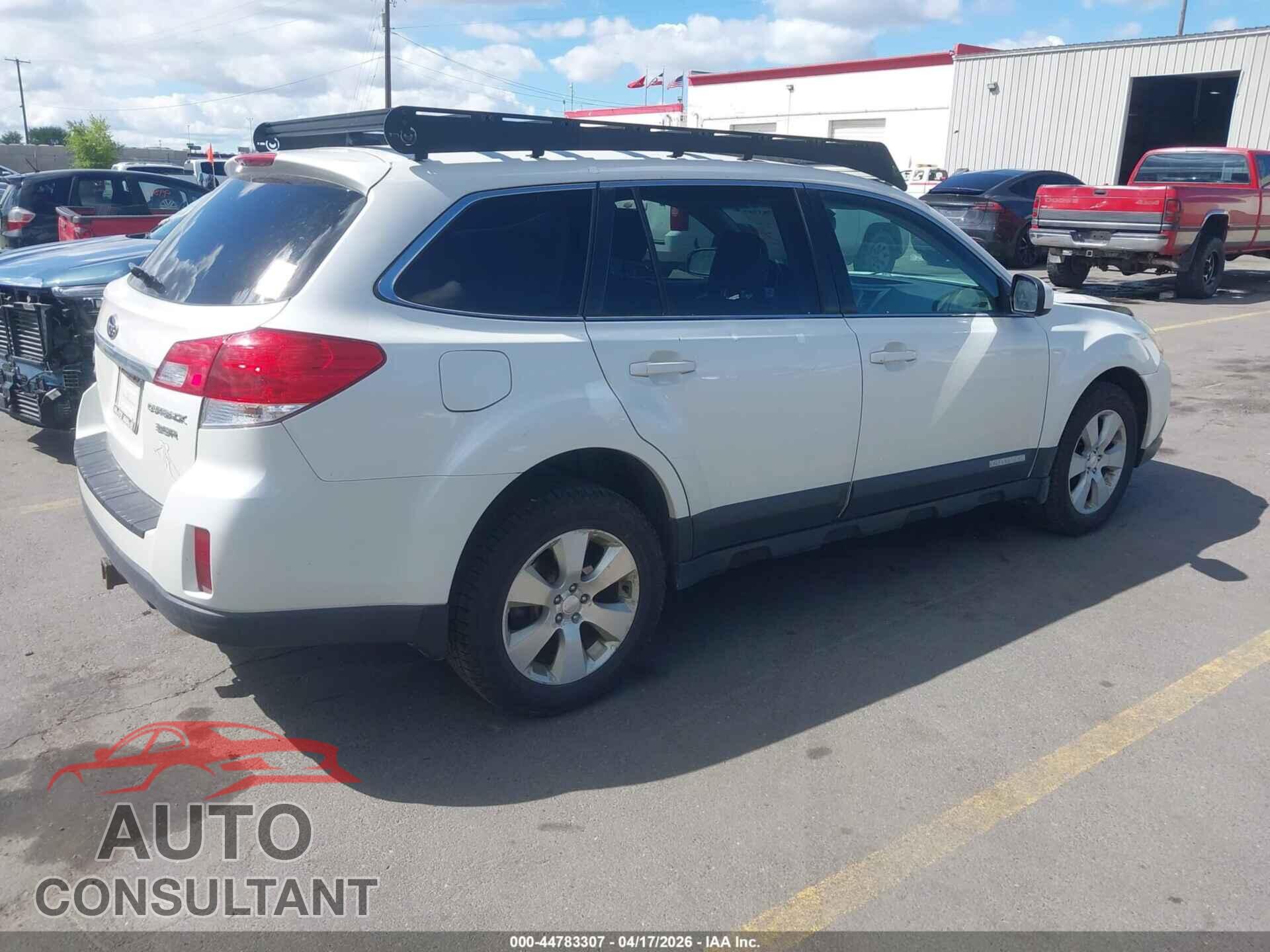 SUBARU OUTBACK 2011 - 4S4BREKC8B2387371