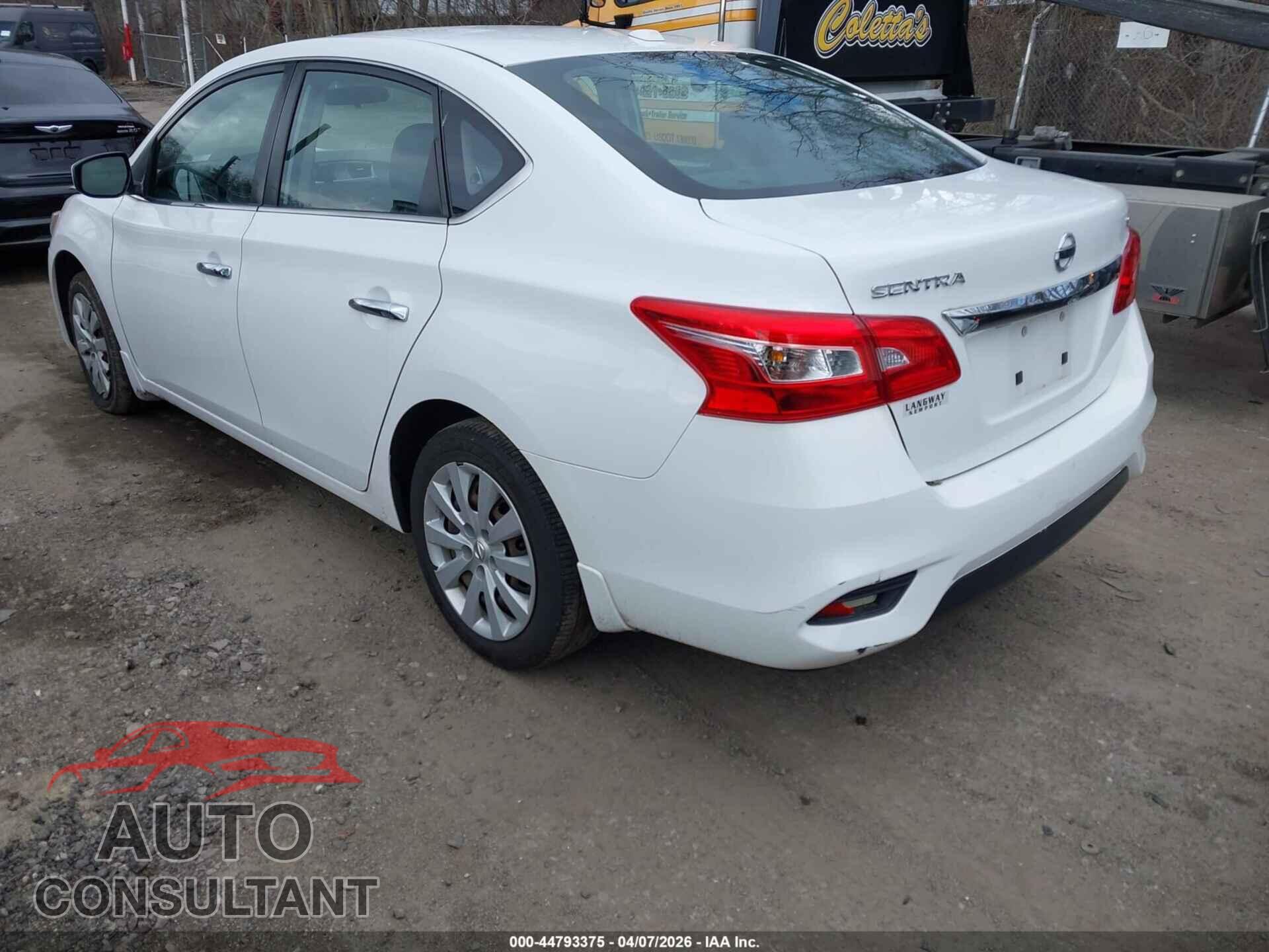 NISSAN SENTRA 2017 - 3N1AB7AP8HY403473