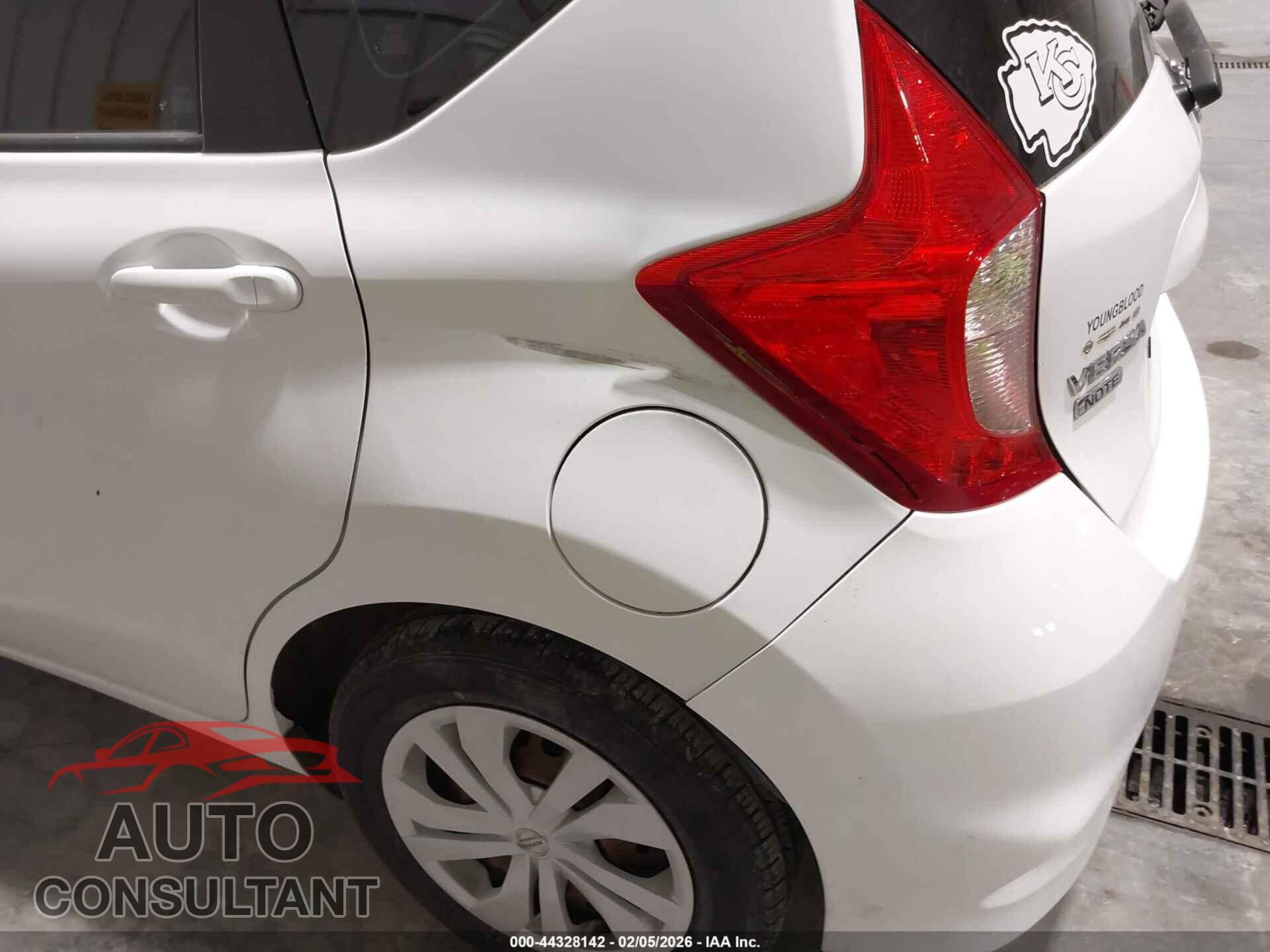 NISSAN VERSA NOTE 2017 - 3N1CE2CPXHL355259