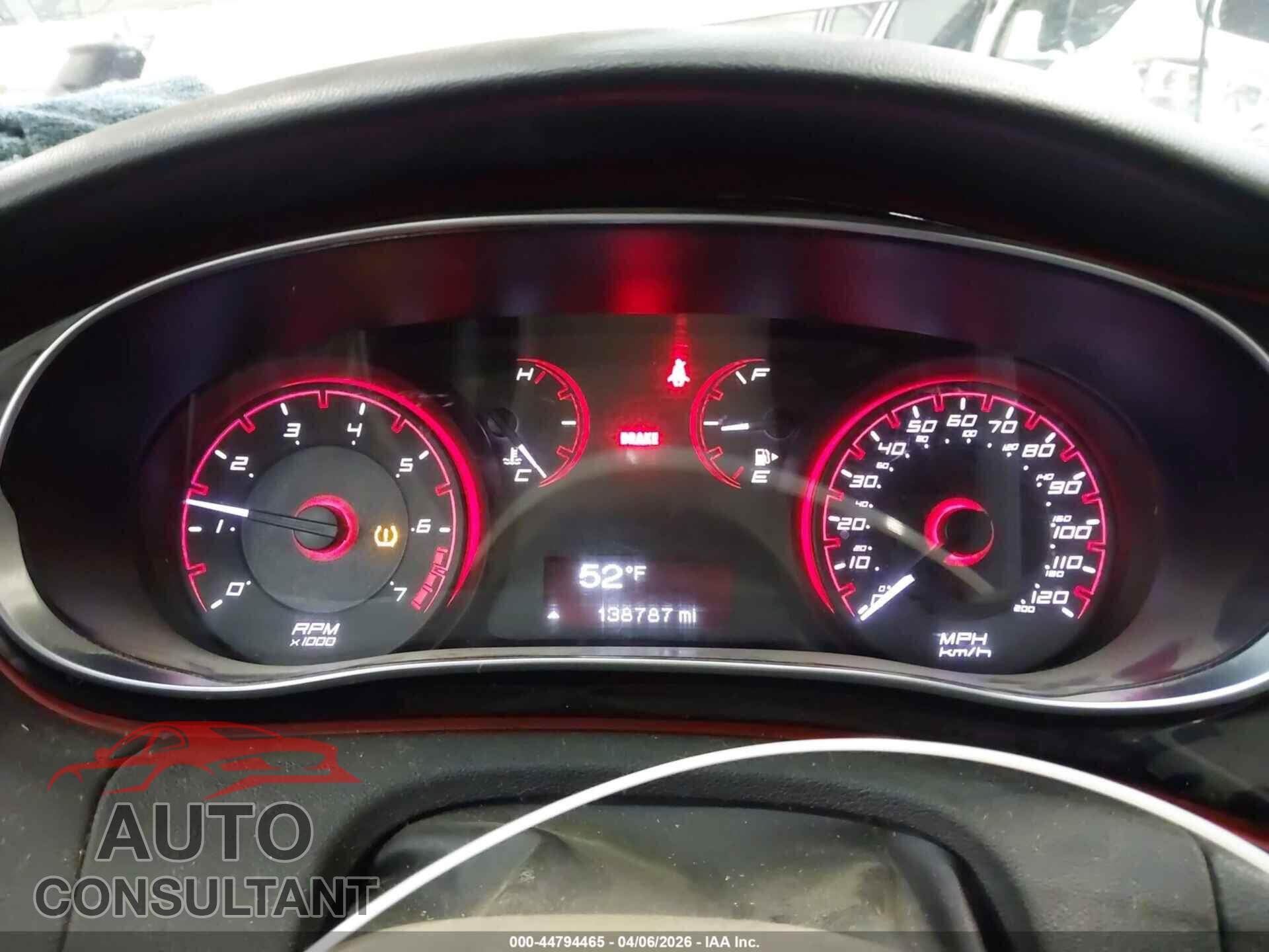 DODGE DART 2015 - 1C3CDFAAXFD181741