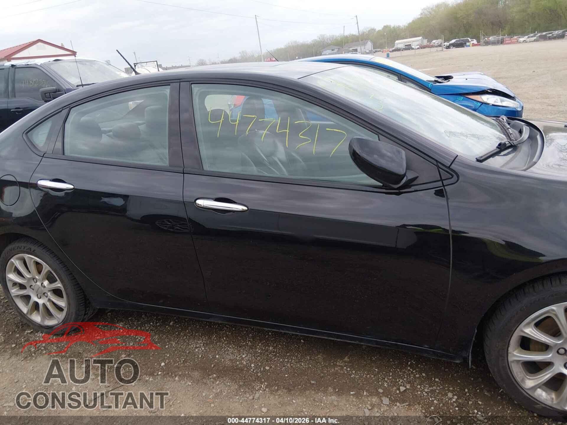 DODGE DART 2013 - 1C3CDFCA9DD335723